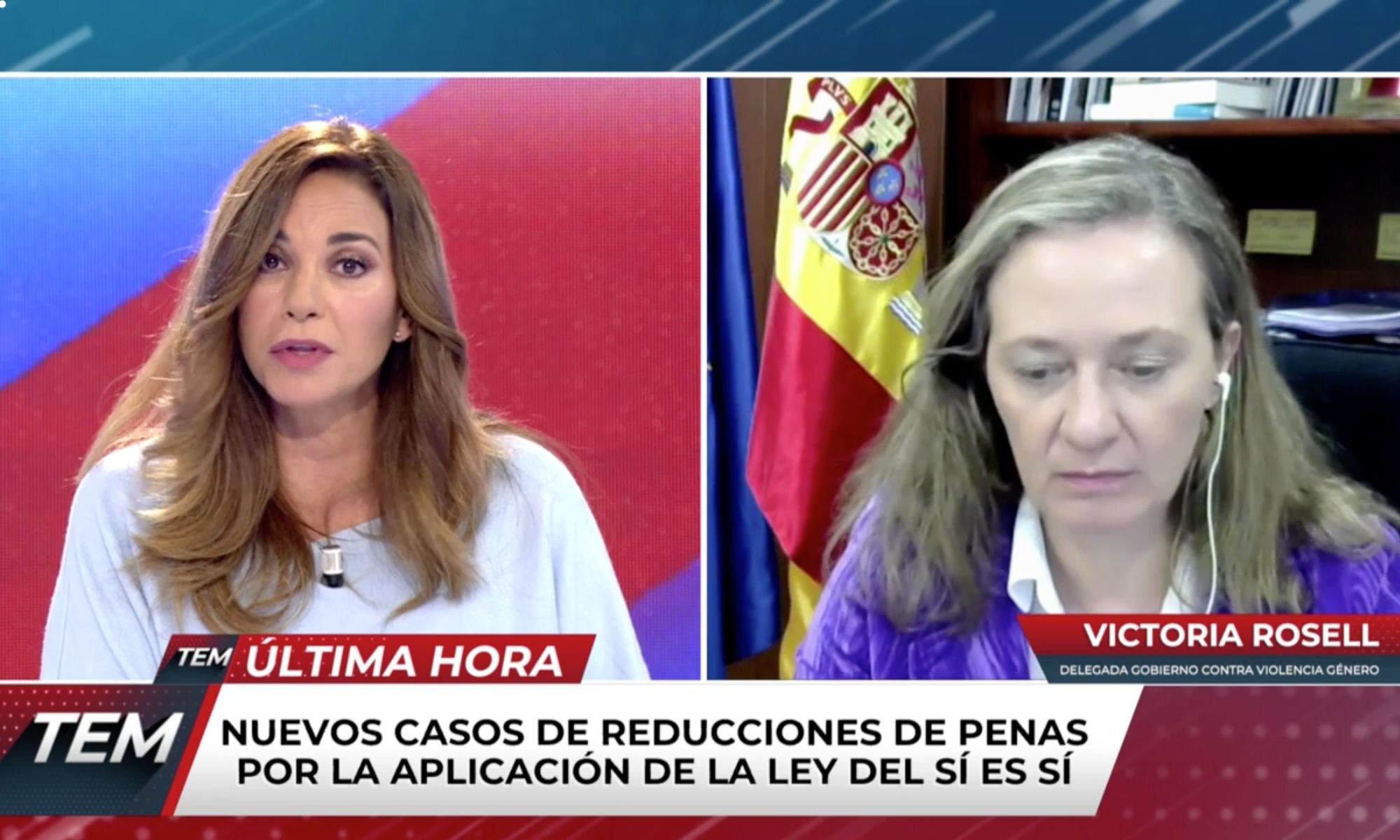 Mariló Montero y Victoria Rosell en 'Todo es mentira'