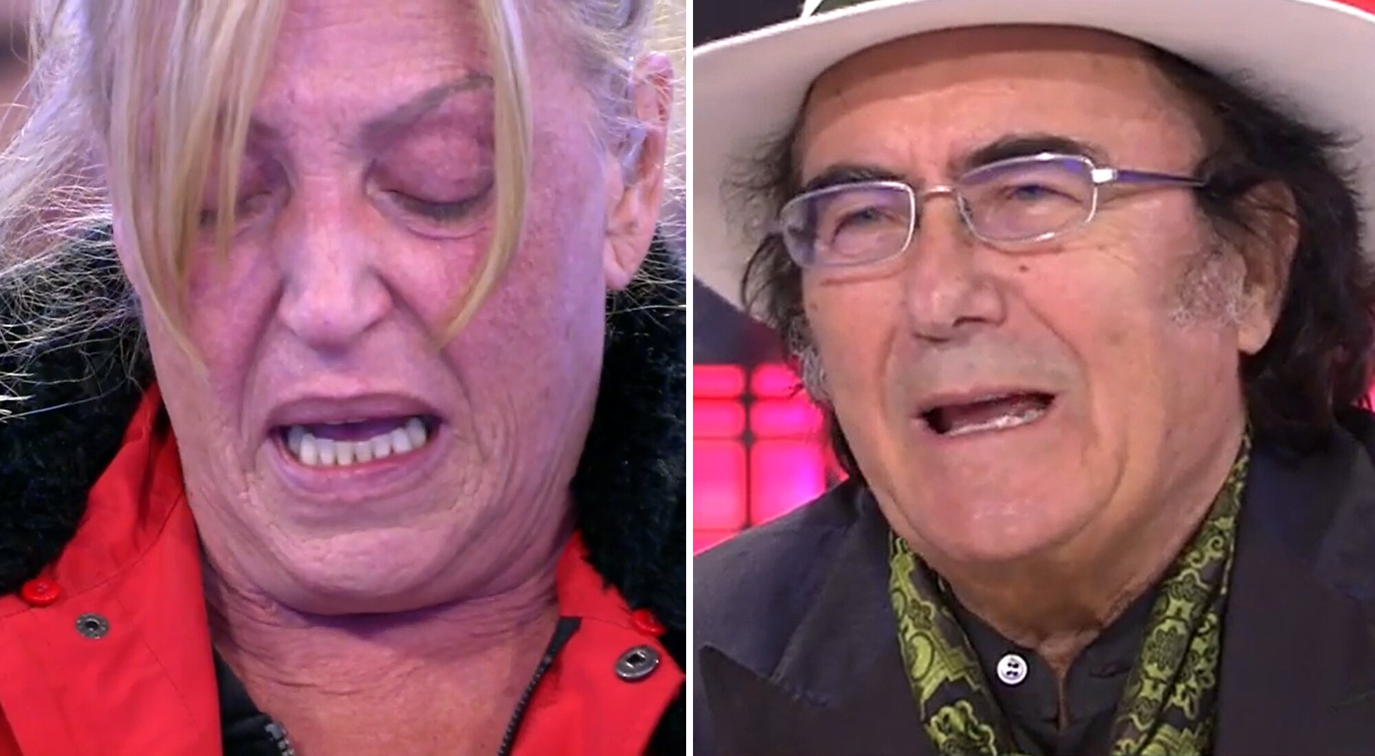 Lydia Lozano y Al Bano