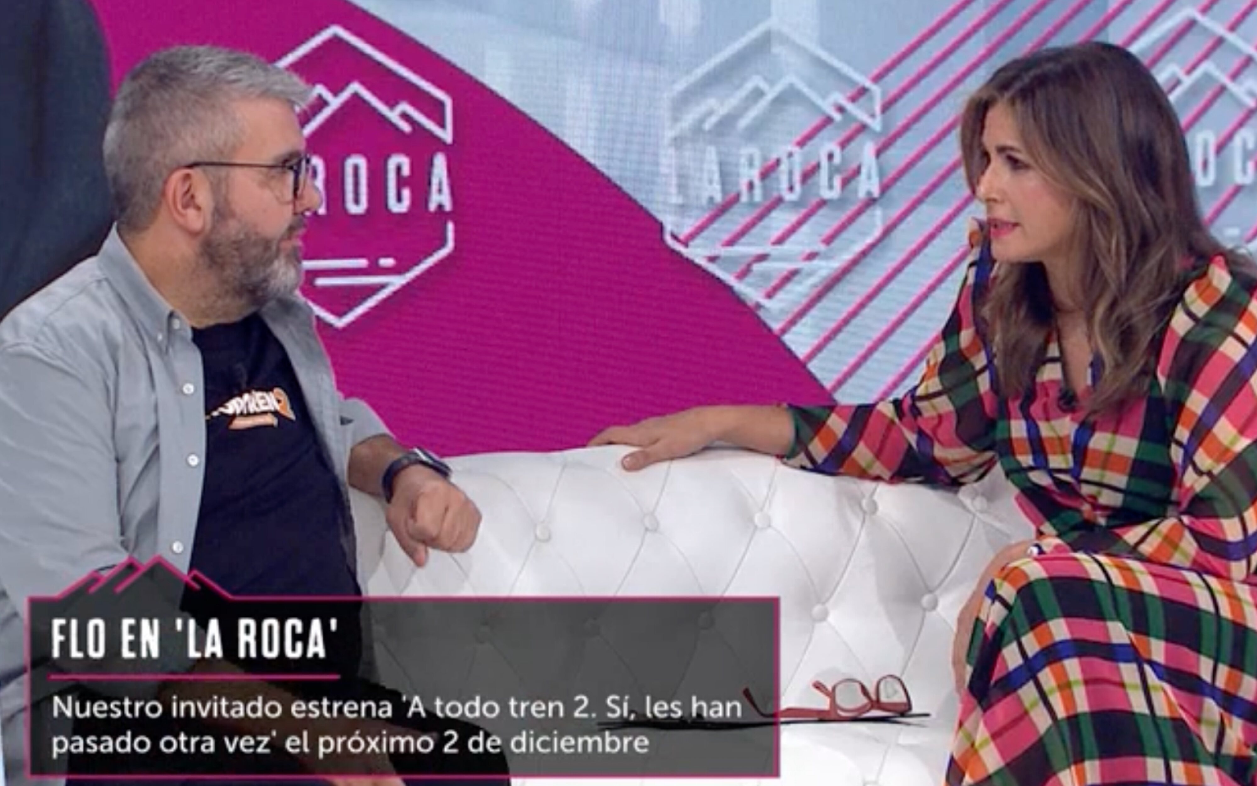 Florentino Fernández y Nuria Roca en 'La Roca'