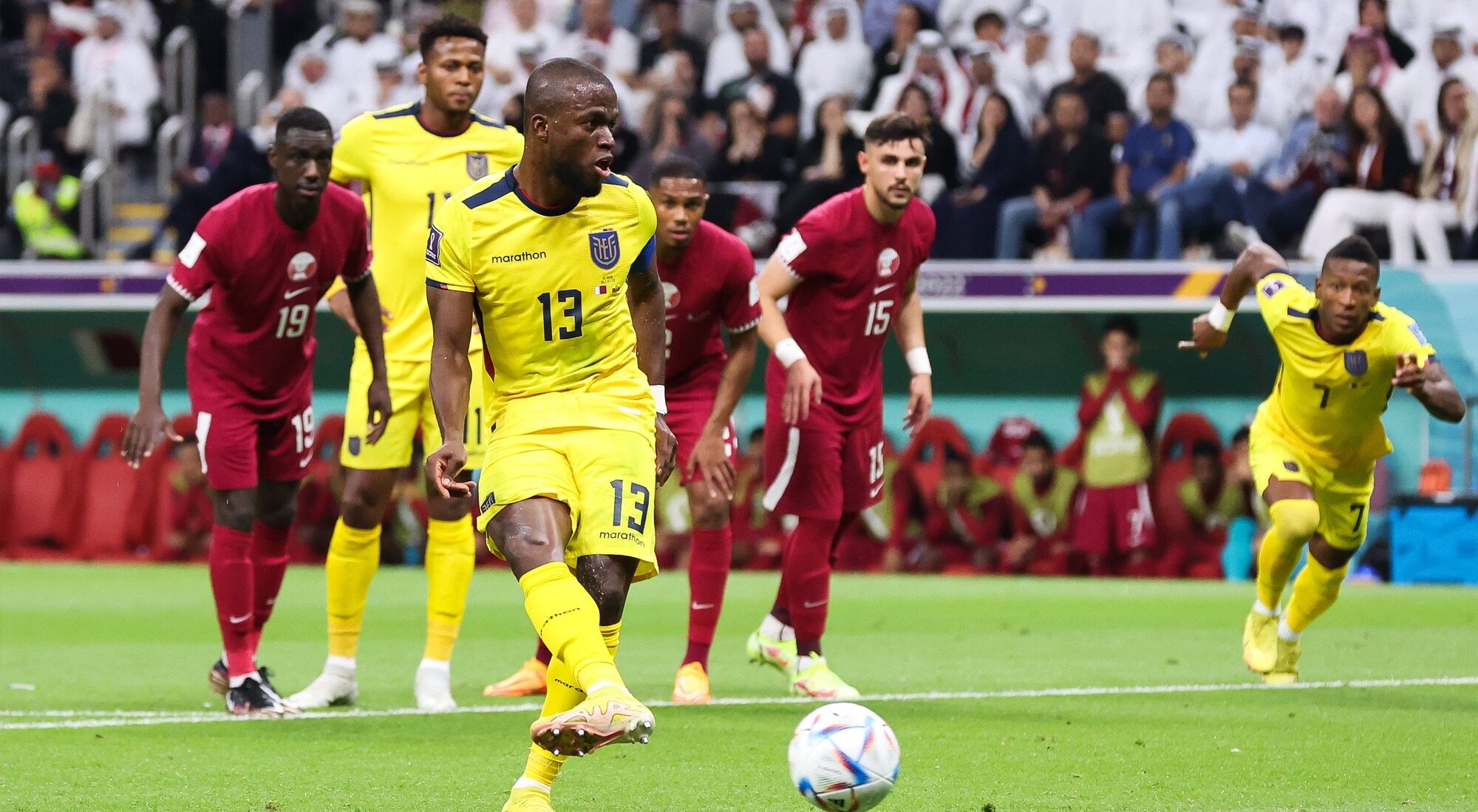 El primer partido del Mundial de Catar 2022