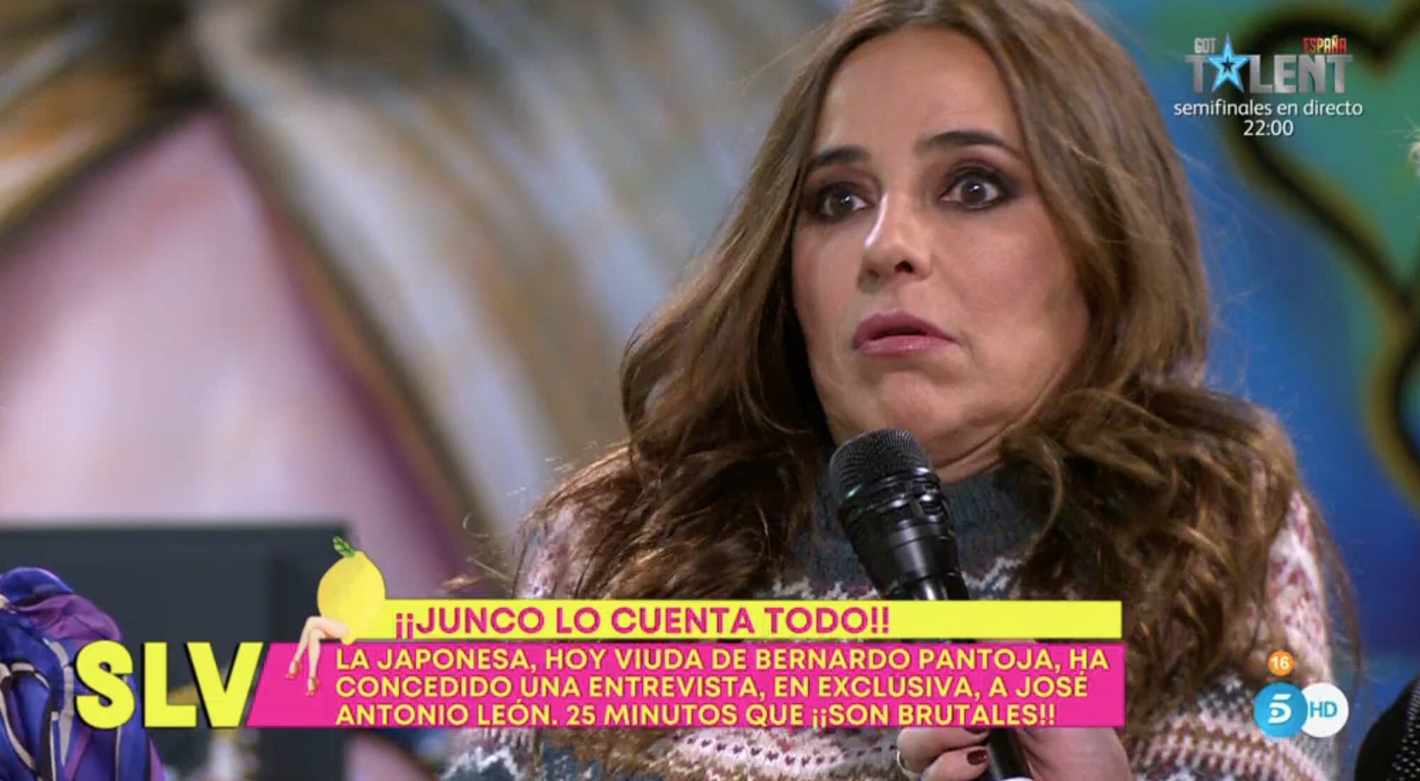 Carmen Alcayde en 'Sálvame'