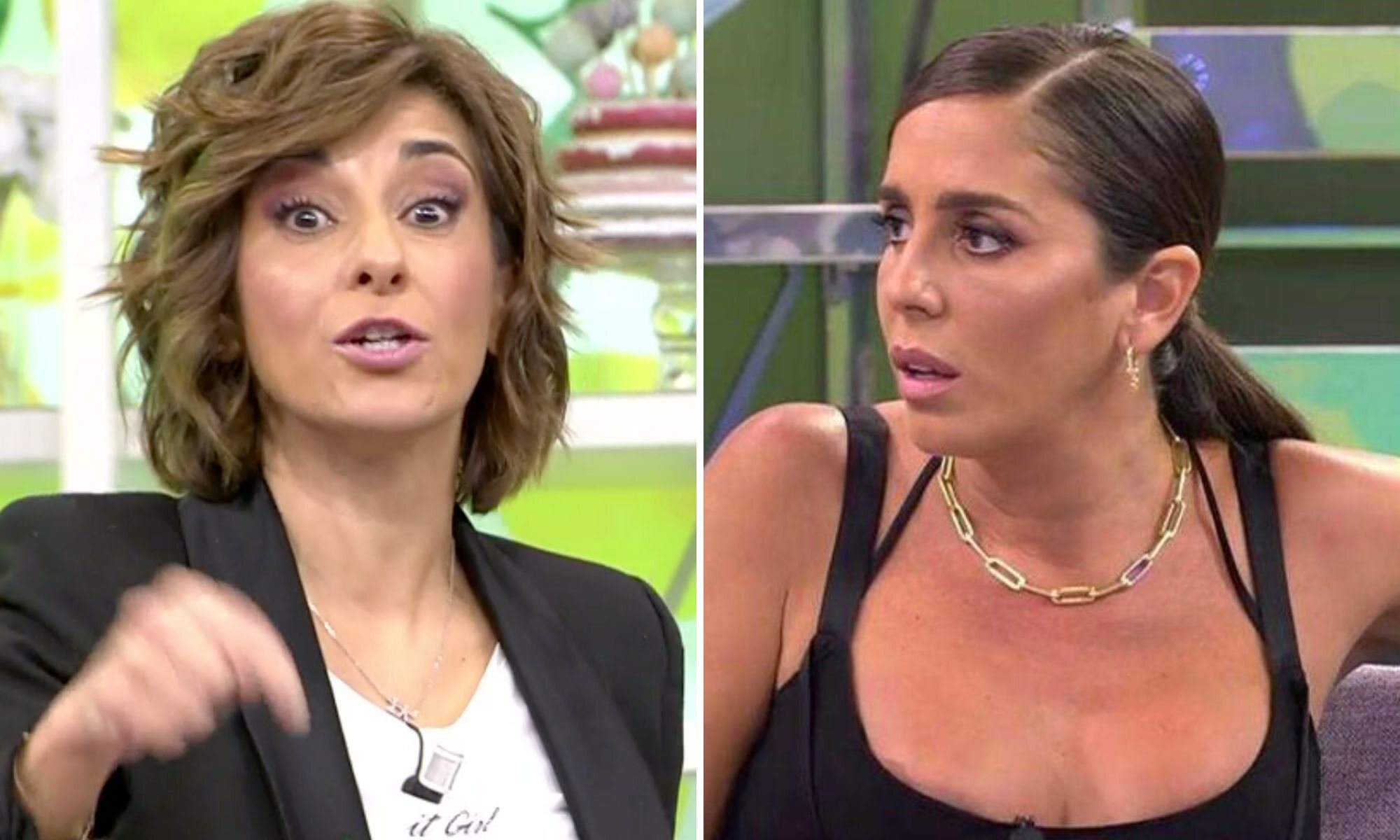 Adela González y Anabel Pantoja en 'Sálvame'