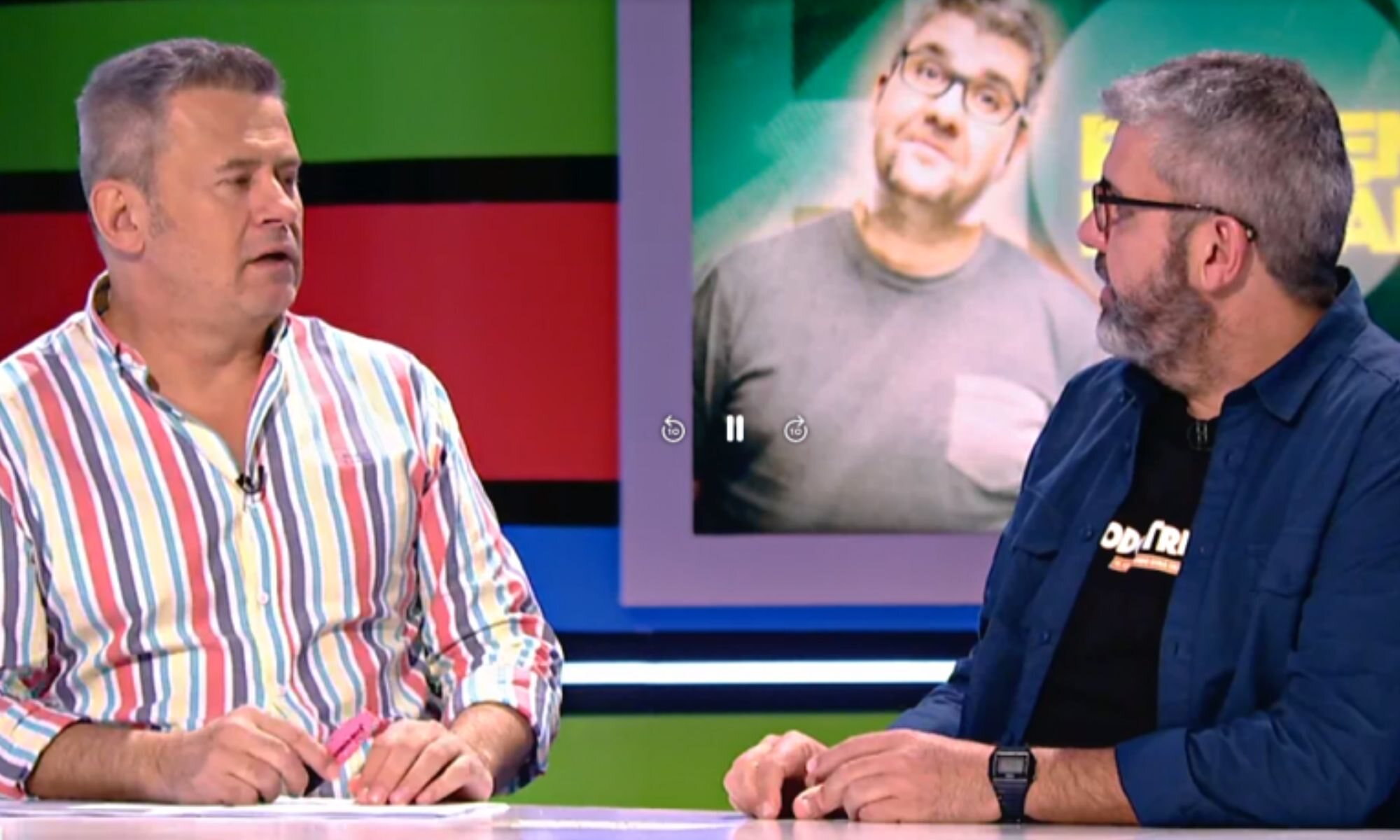 Florentino Fernández y Miki Nadal en &#39;Zapeando&#39;