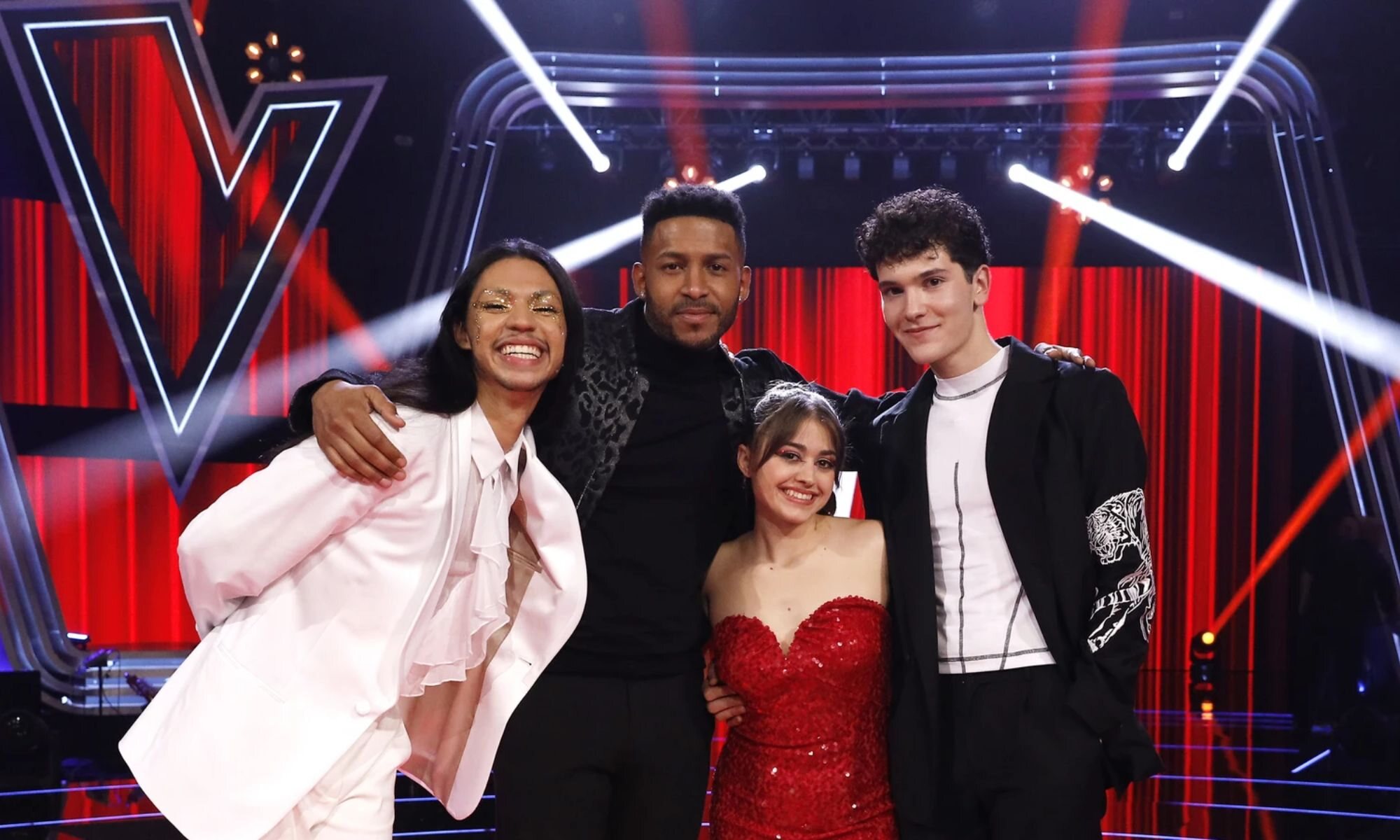 Ana González, Javier Crespo, Génesis de Jesús y Sergio del Boccio, finalistas de &#39;La Voz&#39;