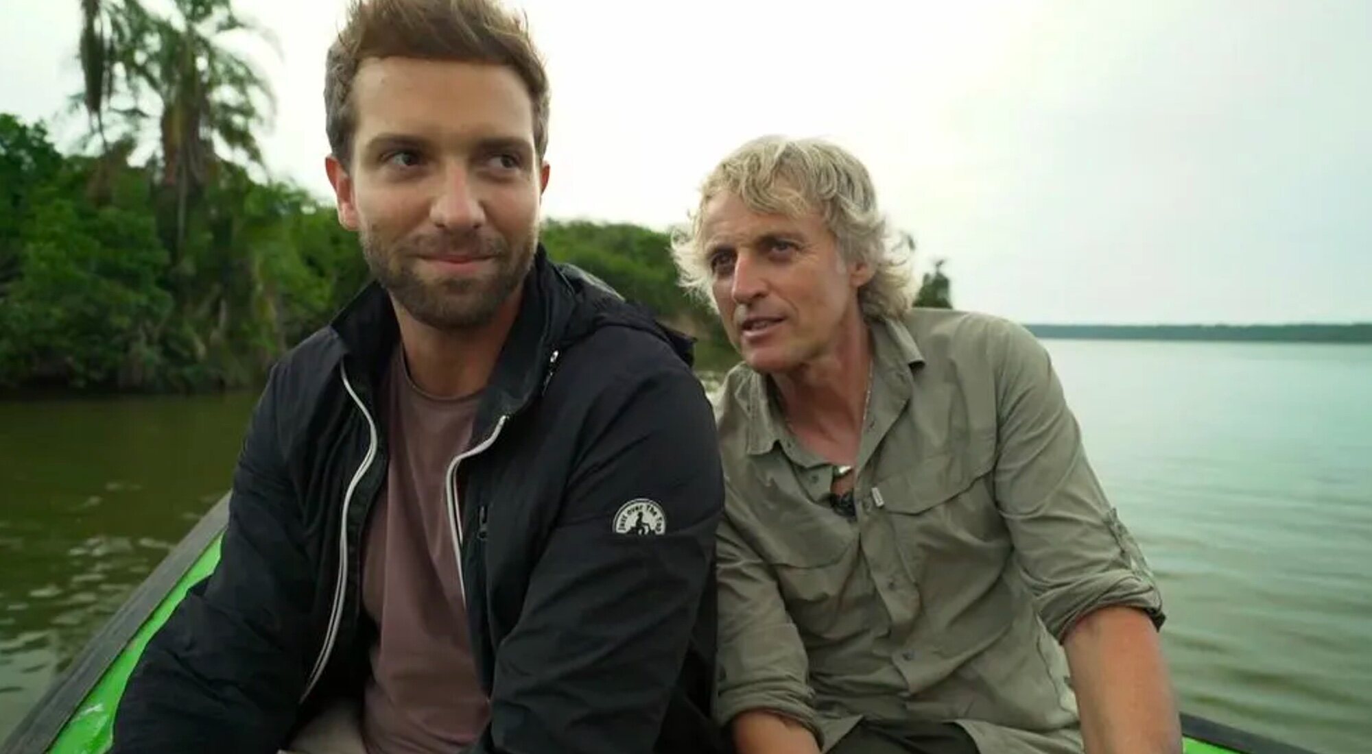 Pablo Alborán y Jesús Calleja en 'Volando voy'