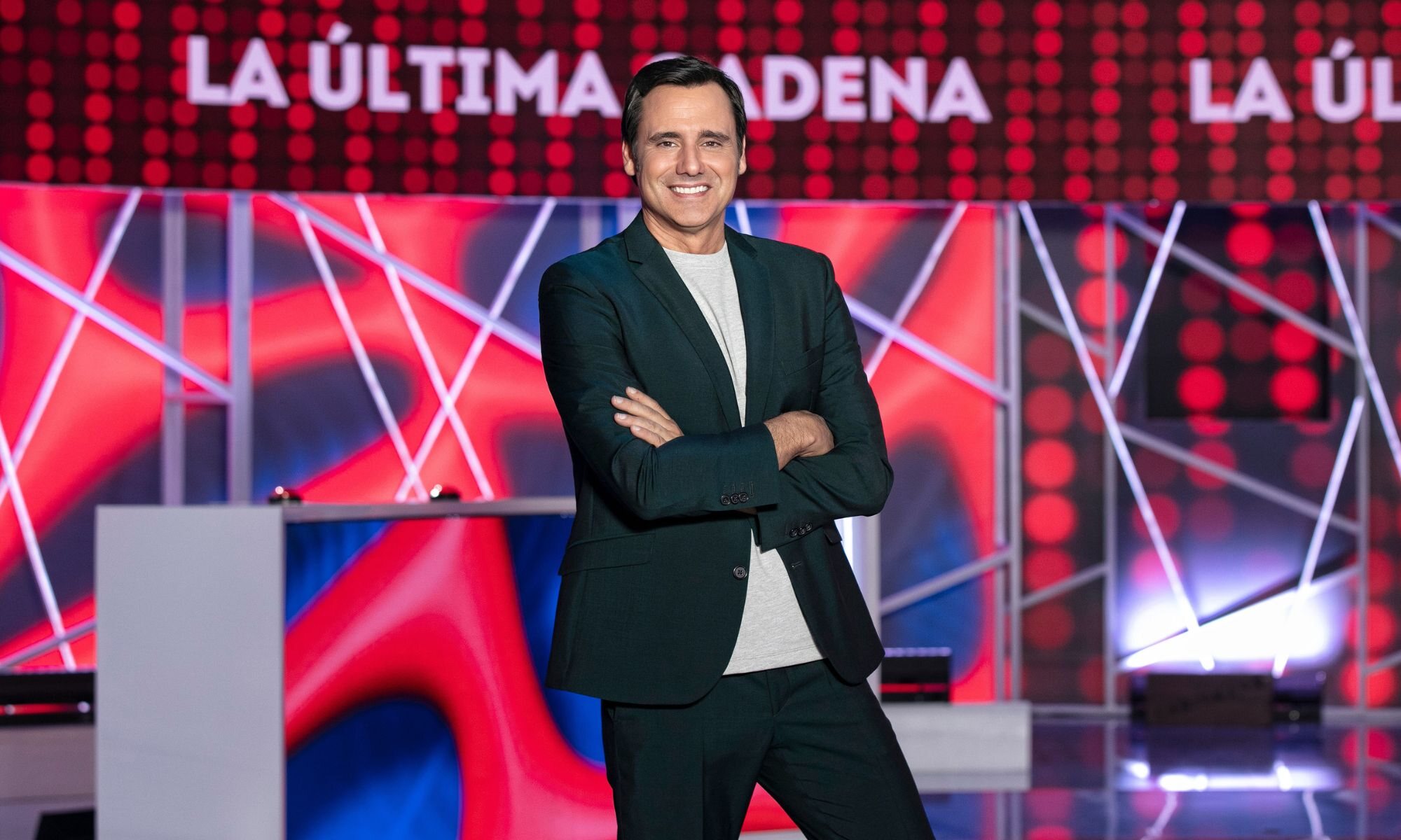 Ion Aramendi en el plató de 'Reacción en cadena'