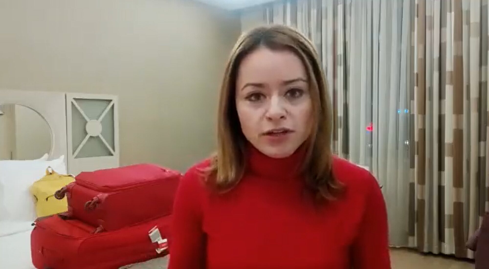 Érika Reija, corresponsal de RTVE en Rusia, explica la situación de los periodistas antes de abandonar el país