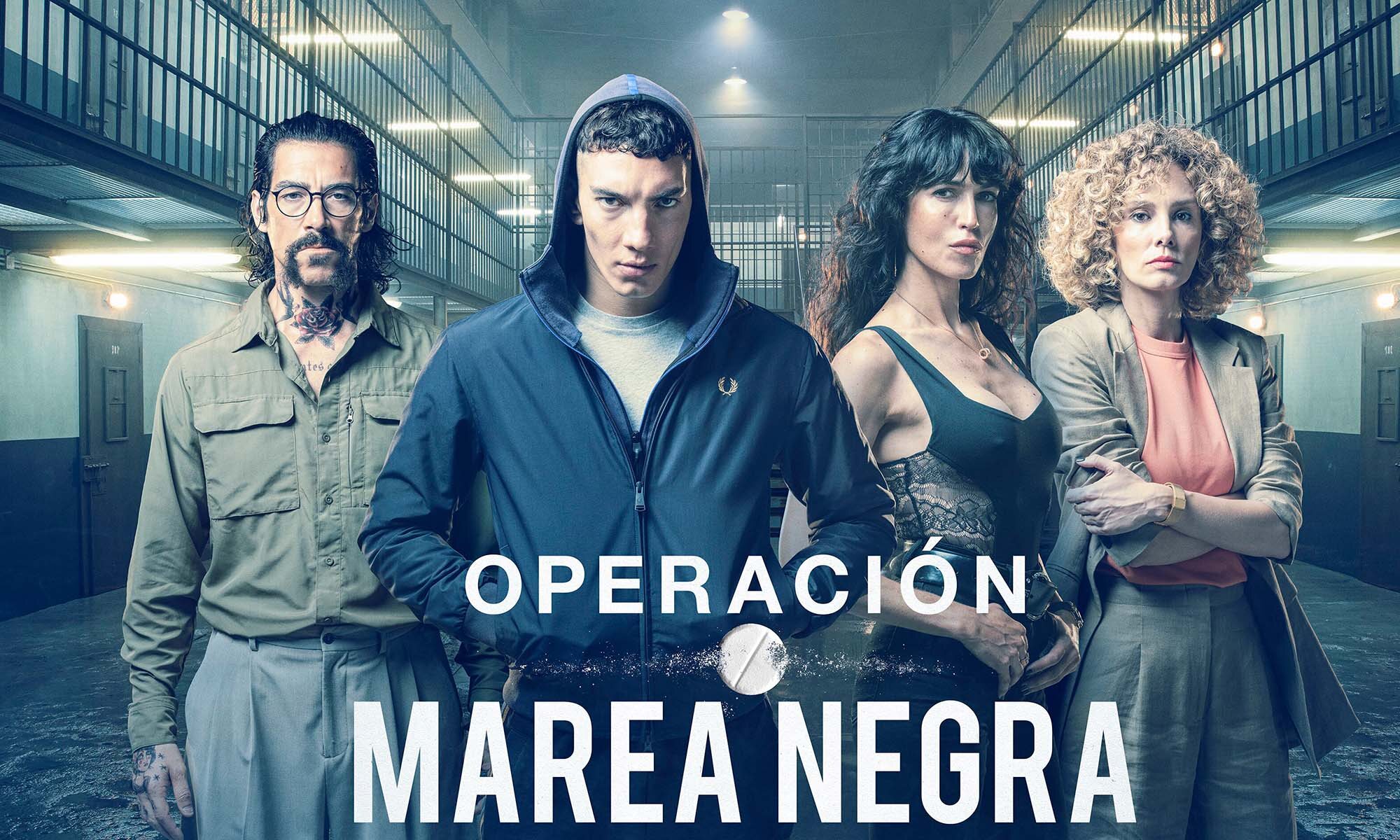 Cartel promocional de la segunda temporada de 'Operación Marea Negra'