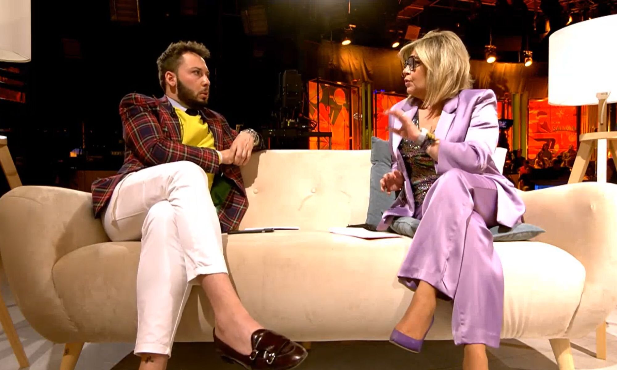 José Antonio Avilés y Terelu Campos en 'Sálvame'