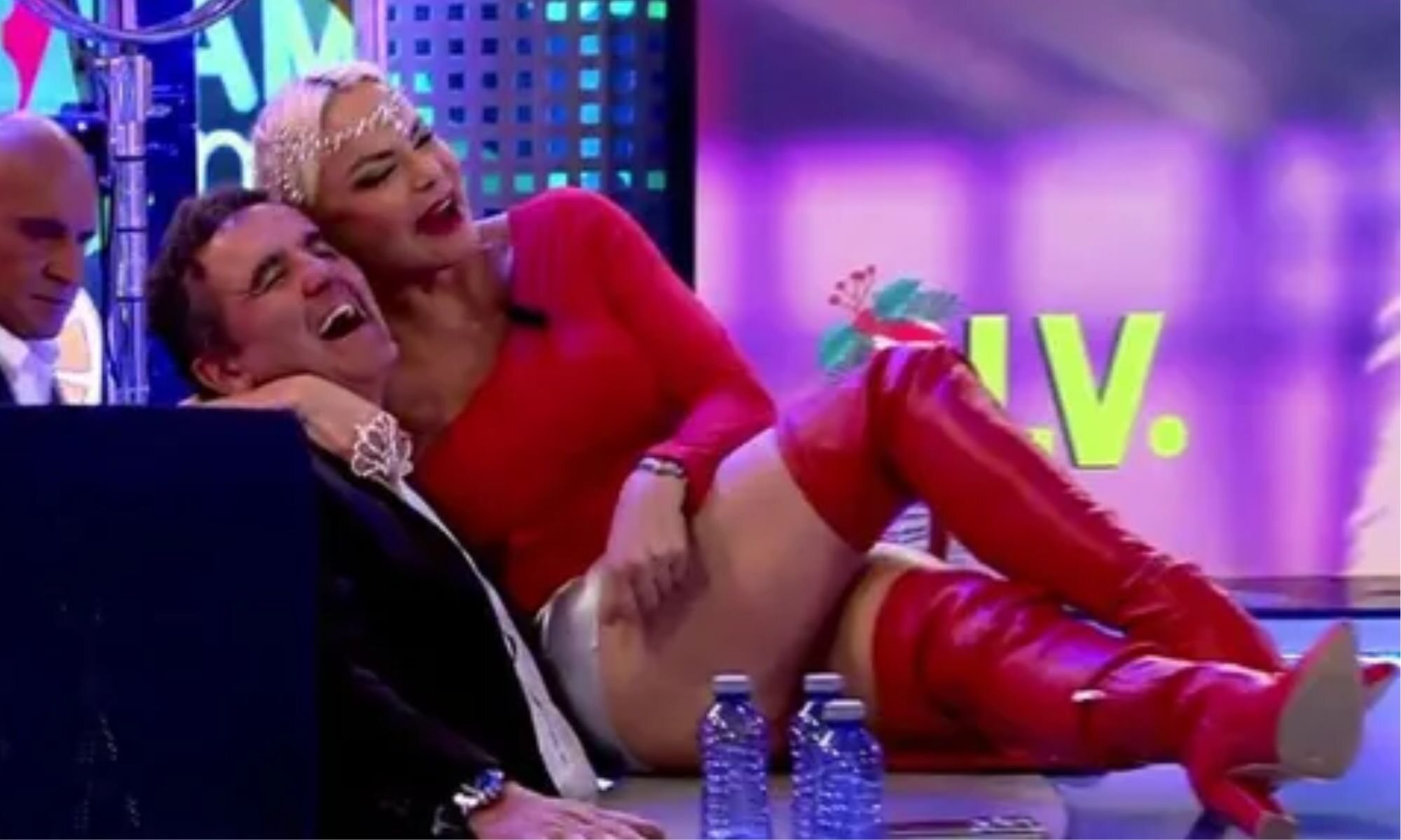 Leticia Sabater y Antonio Montero en &#39;Sálvame&#39;