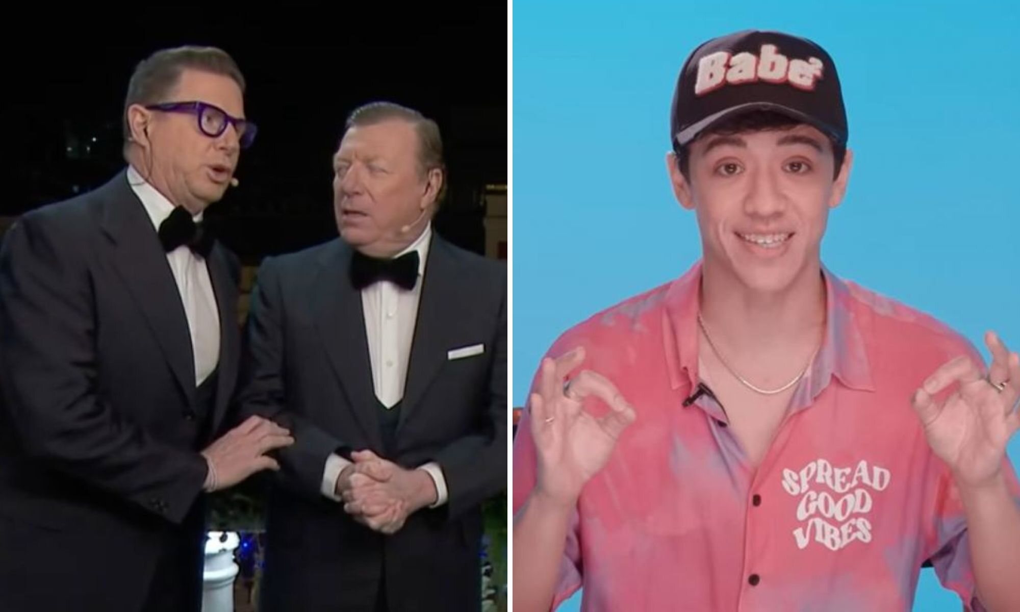 Los Morancos y Kyle Hanagami