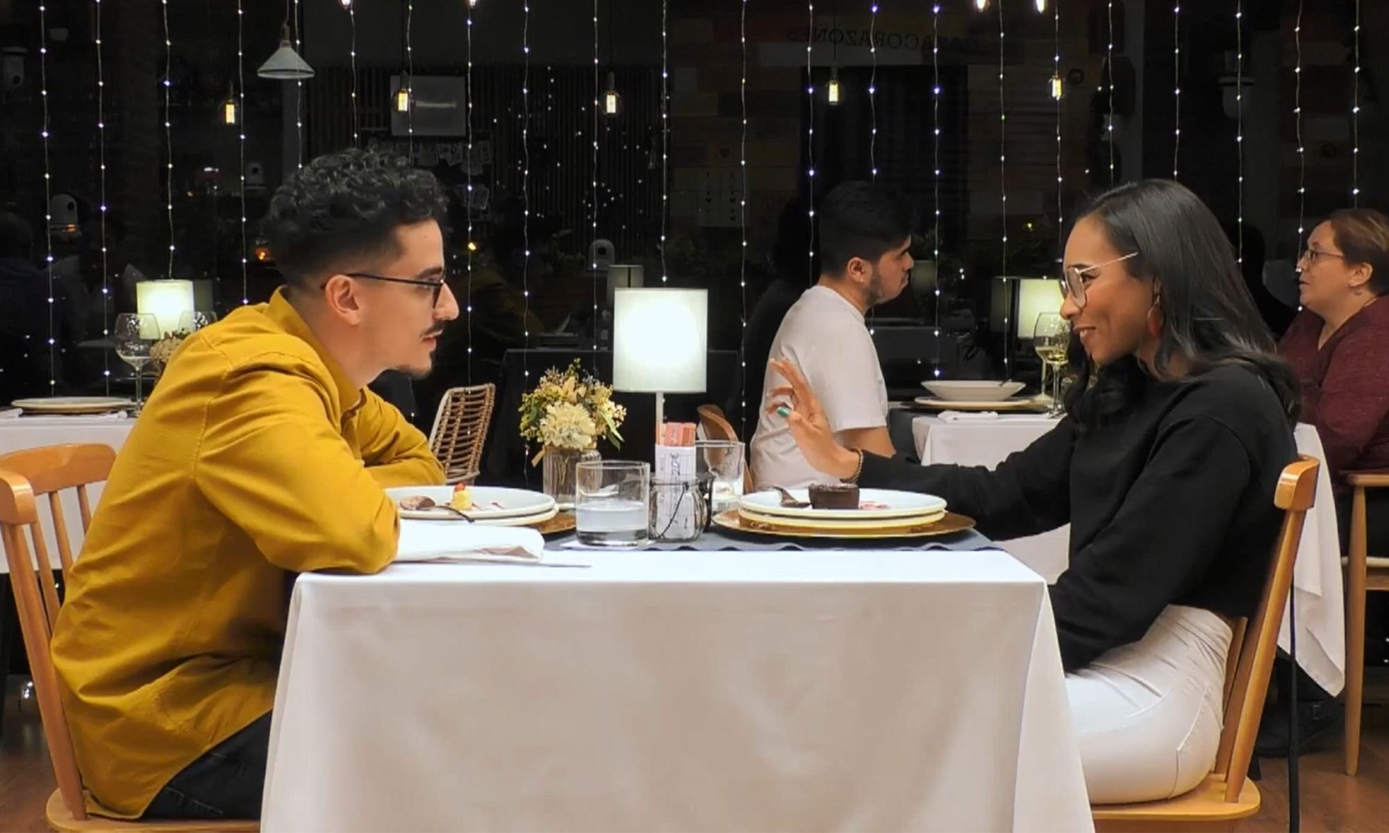 David y Alejandra en &#39;First Dates&#39;