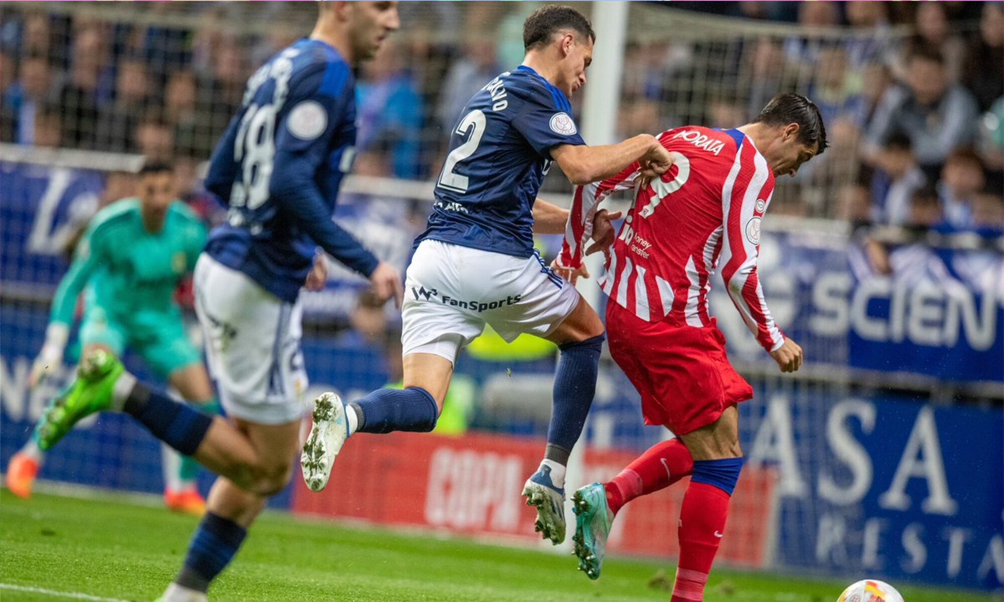 Oviedo - At.Madrid, en La Copa del Rey