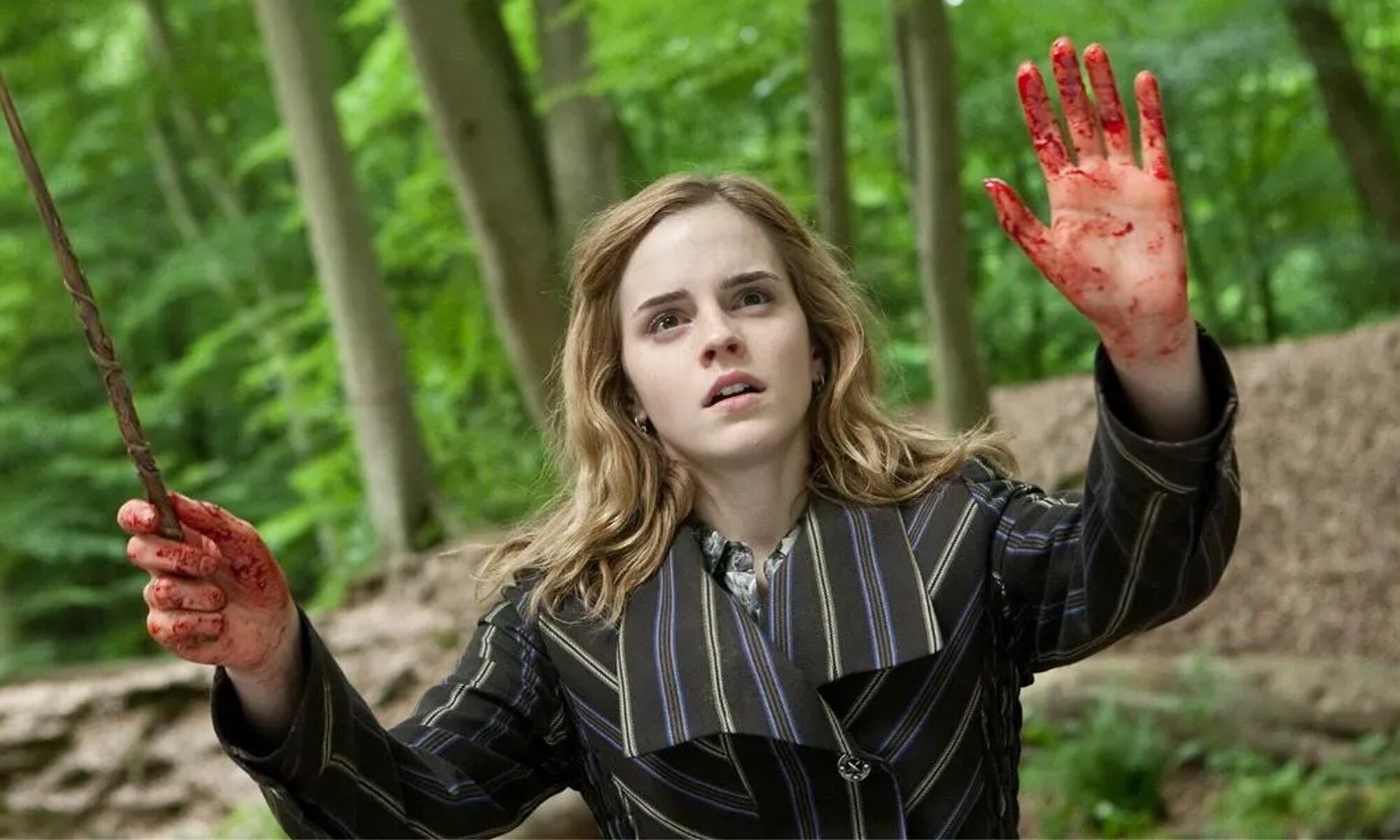 Emma Watson en "Harry Potter y las reliquias de la muerte. Parte 1"