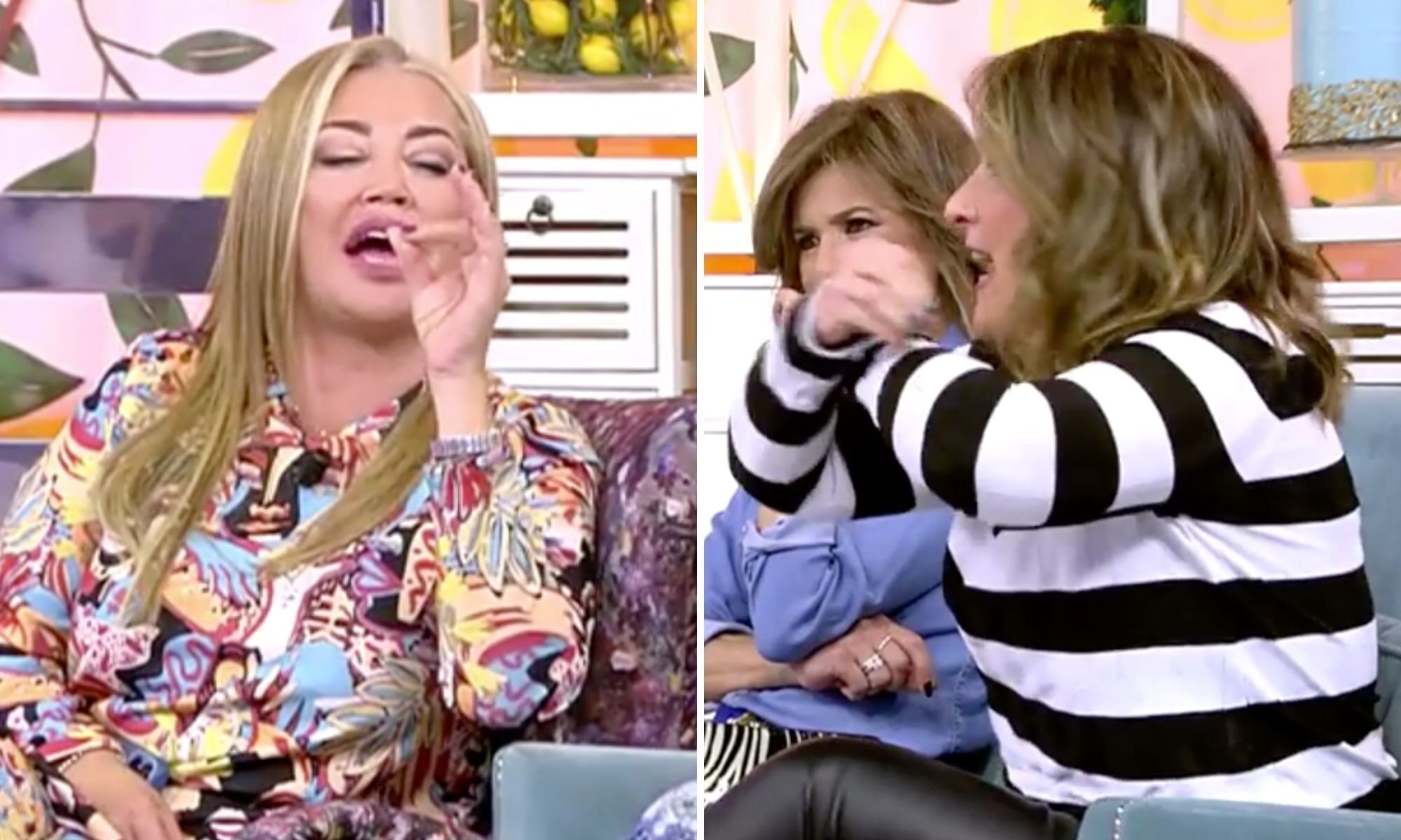 Belén Esteban y Laura Fa discutiendo en 'Sálvame'