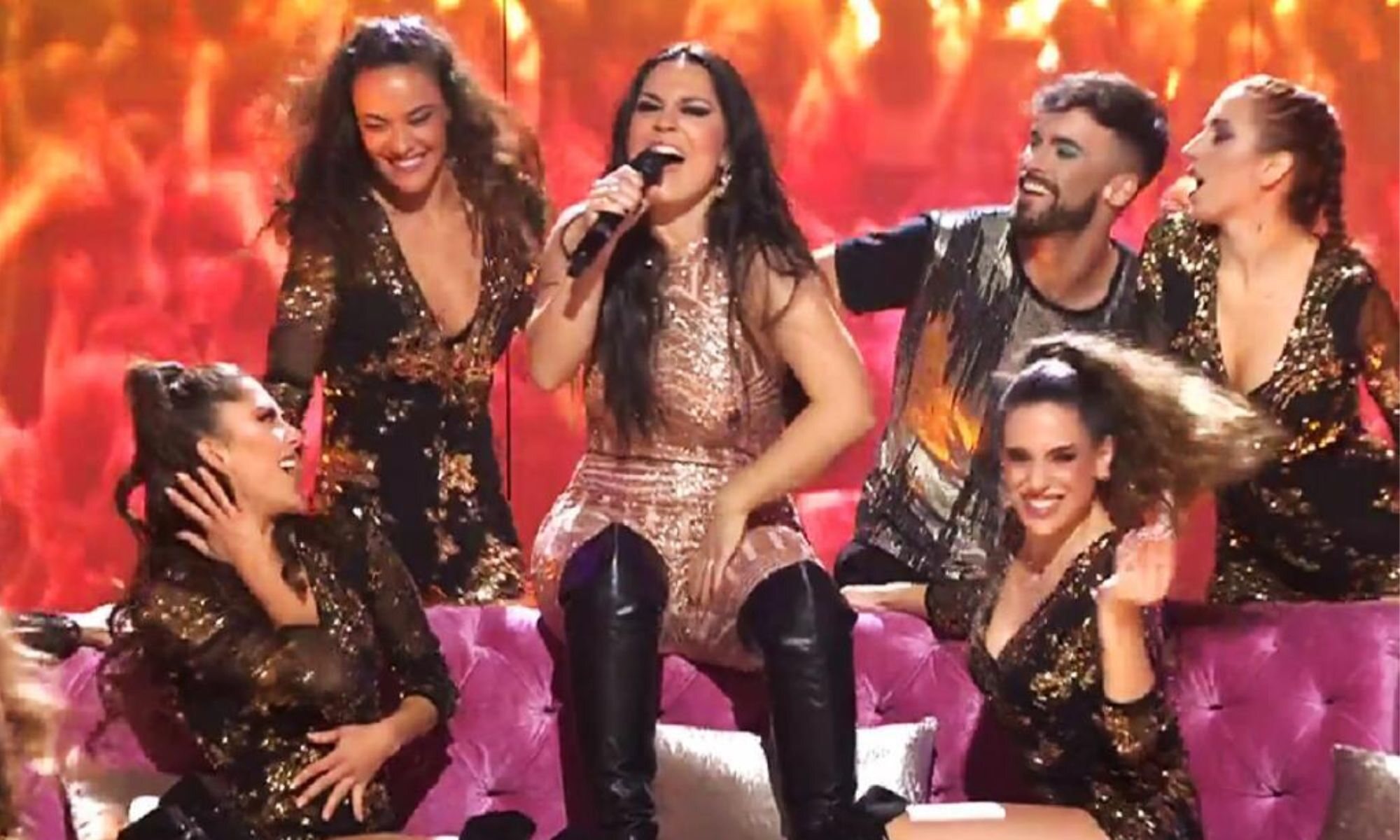 Ainhoa Cantalapiedra en el &#39;Mediafest Night Fever&#39;