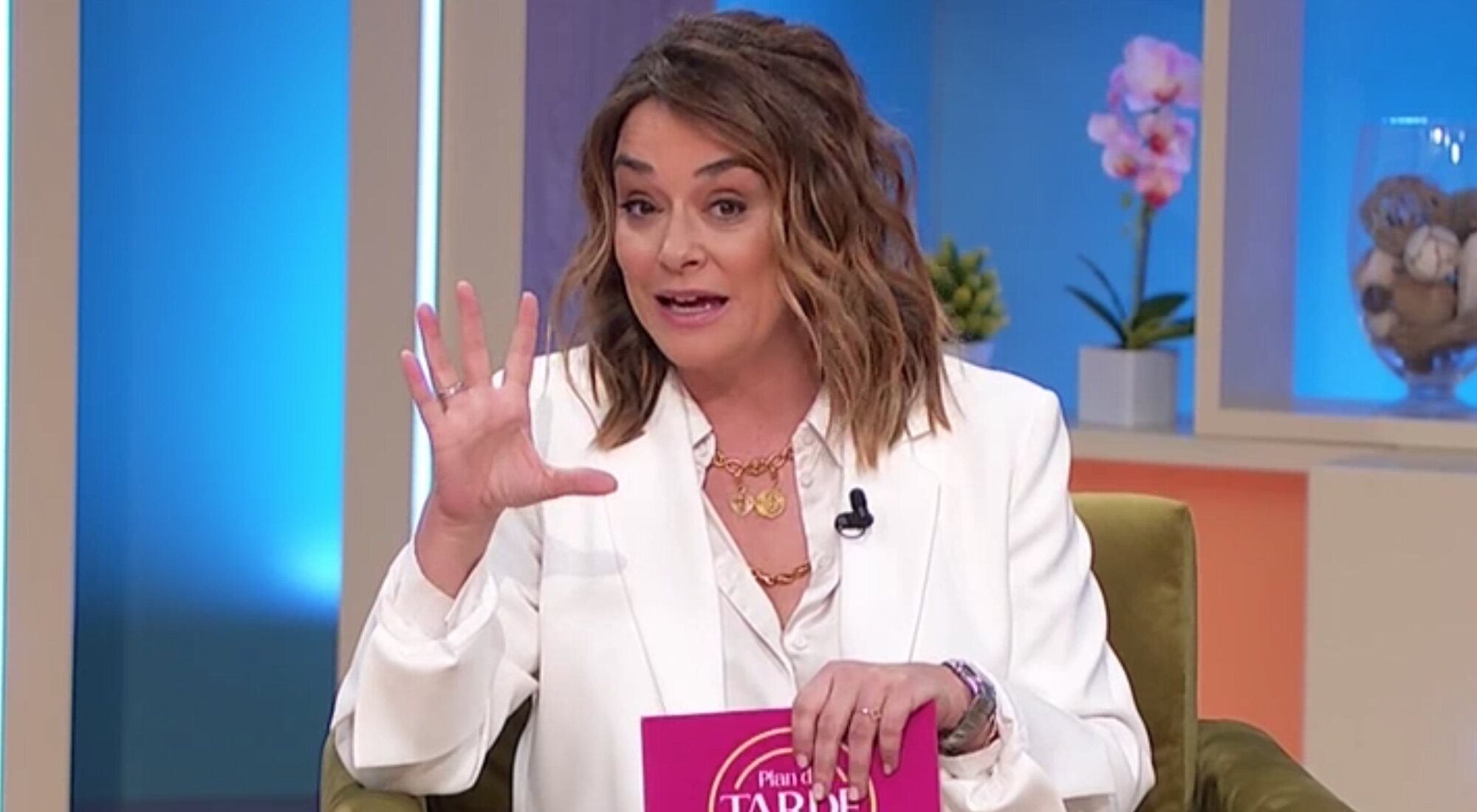 Toñi Moreno, en 'Plan de tarde'