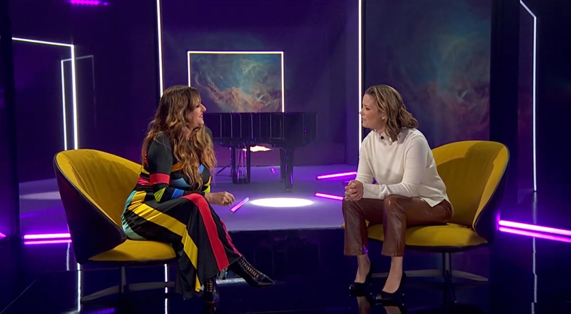 Yolanda Ramos y María Casado en &#39;Las tres puertas&#39;