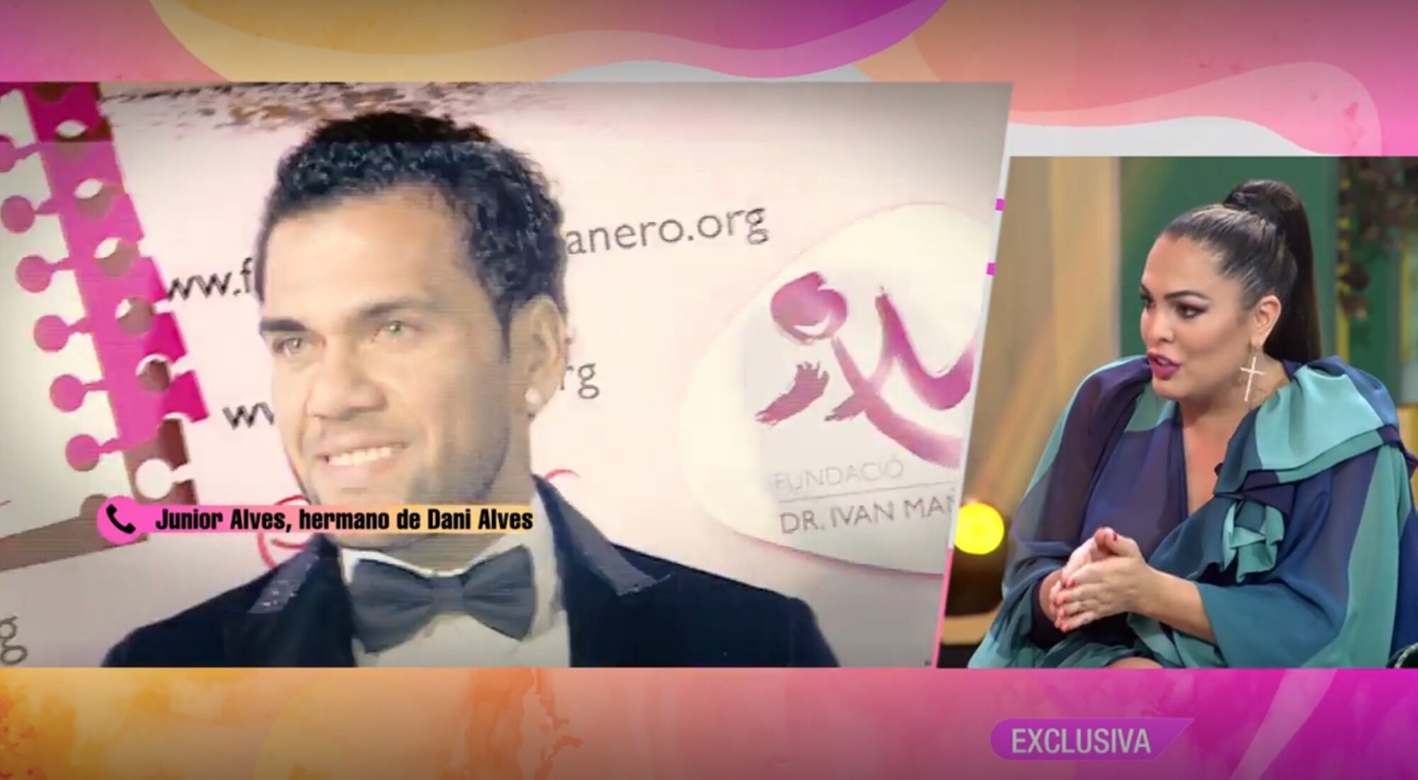 Amor Romeira habla sobre Dani Alves en 'Fiesta'