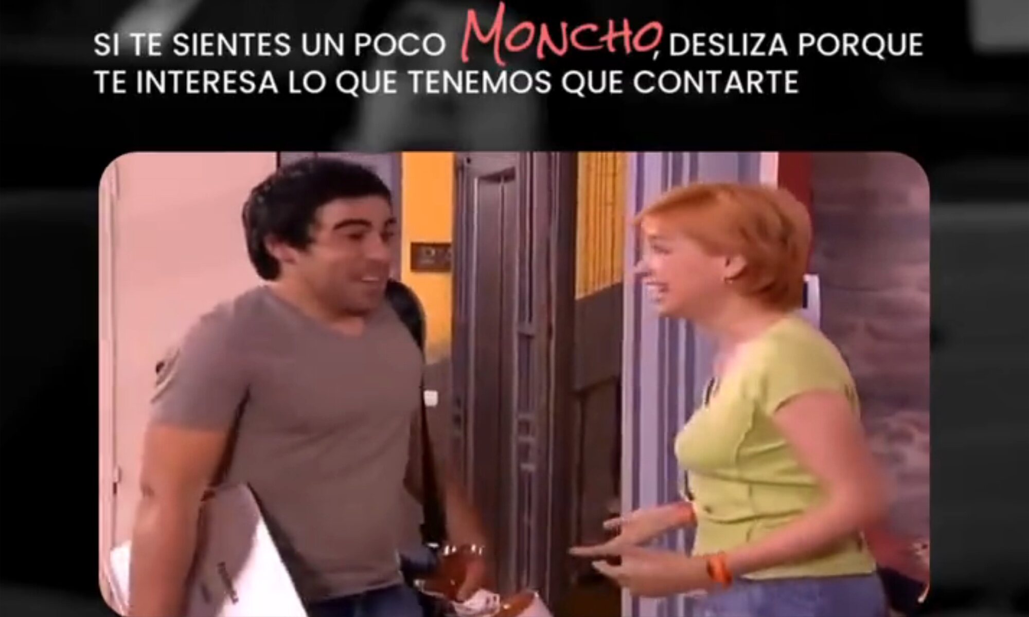 Mocho y Mamen, en la escena de 'ANHQV' que usa la campaña