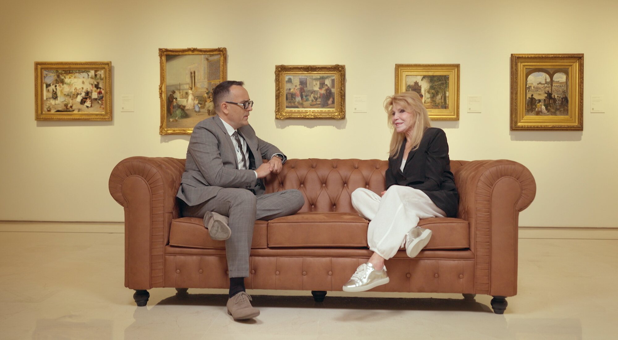 Risto Mejide entrevista a Tita Cervera en &#39;Viajando con Chester&#39;