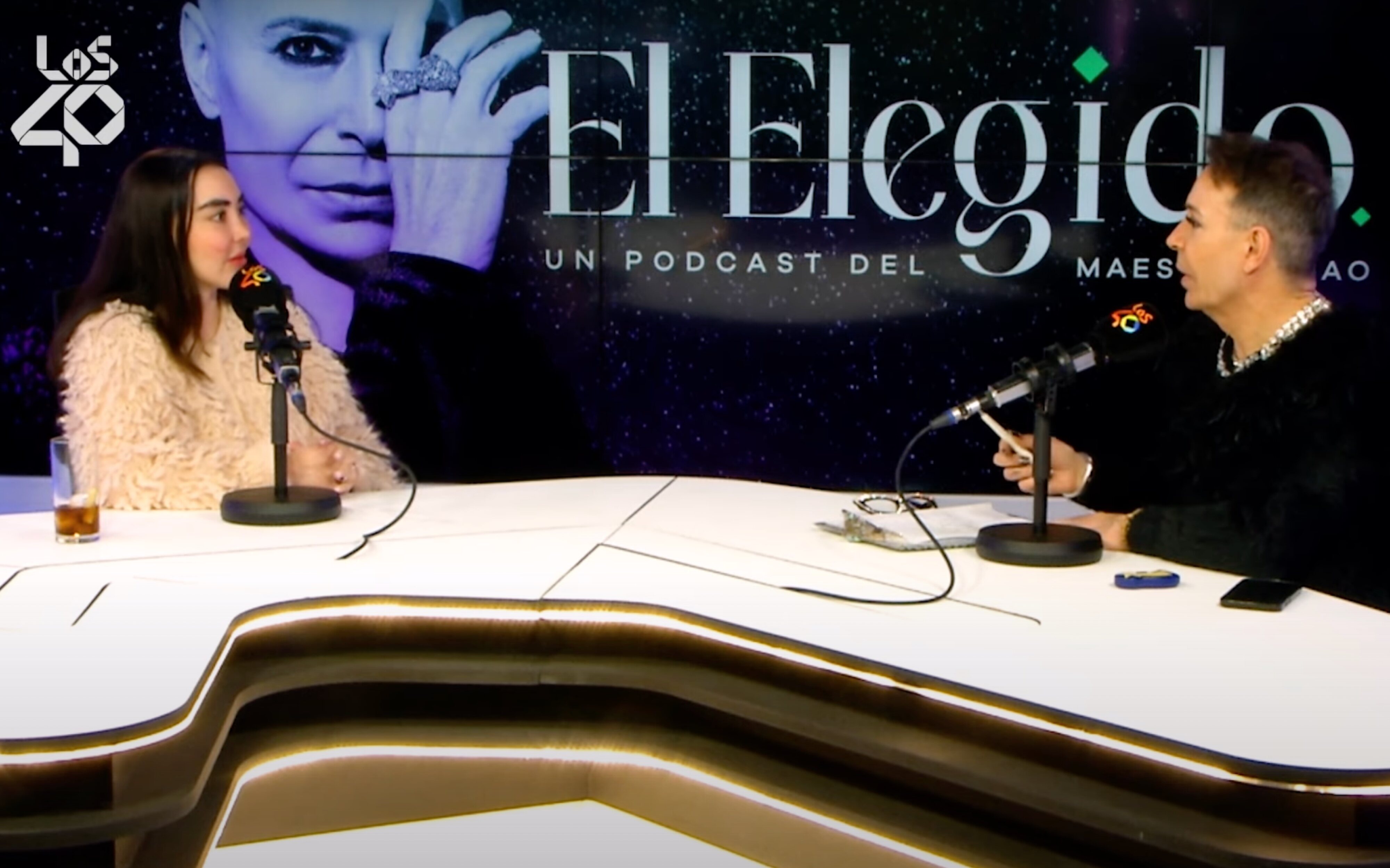 Patricia Donoso y el Maestro Joao