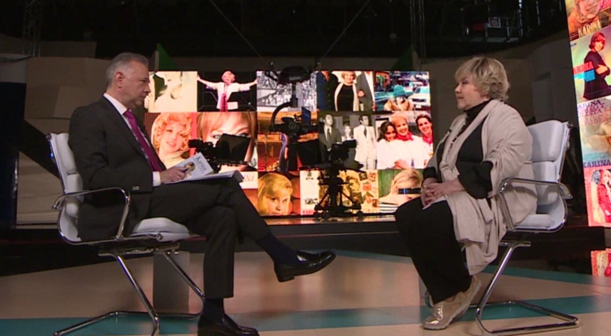 Jenaro Castro y Karina, en 'Plano general'