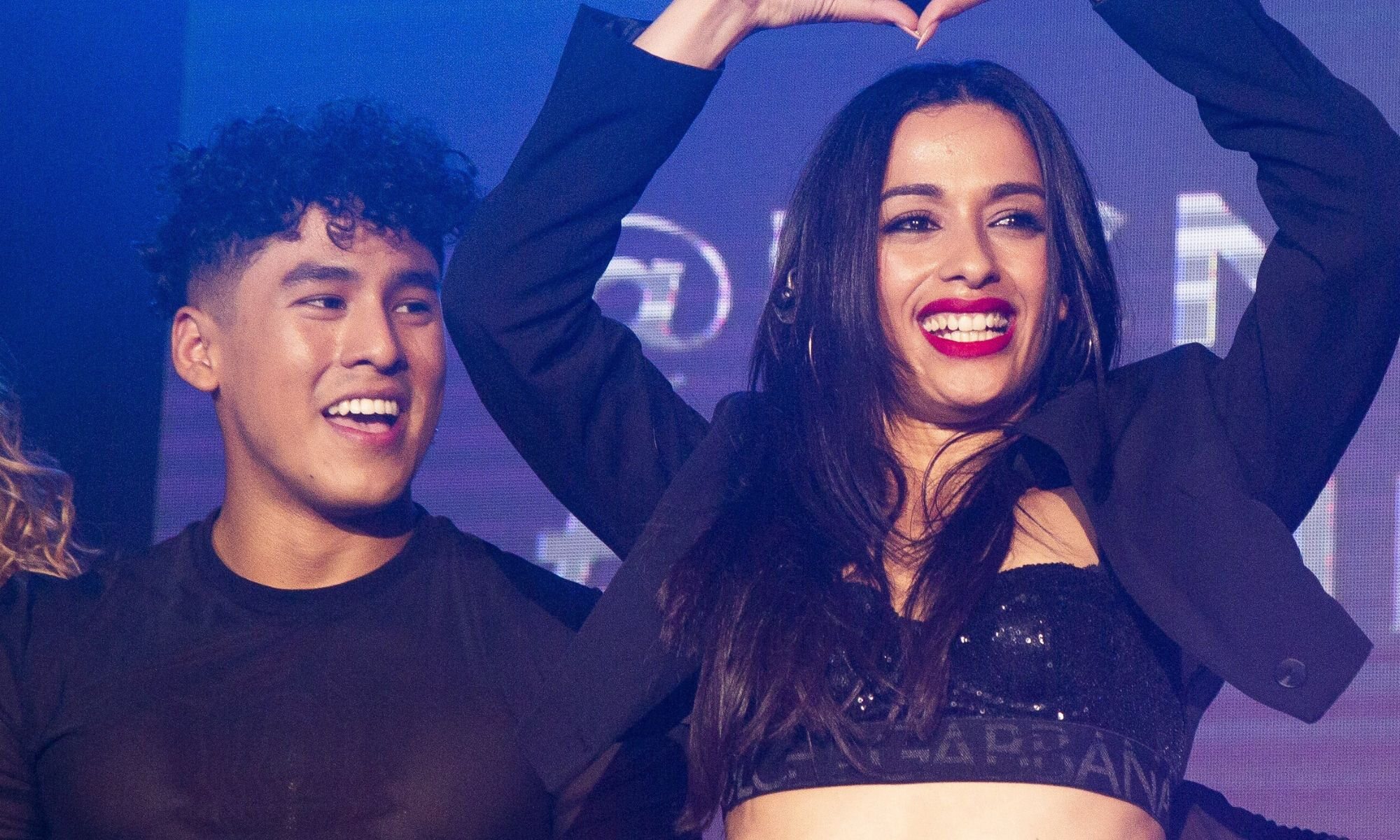 Josh Huerta y Chanel Terrero