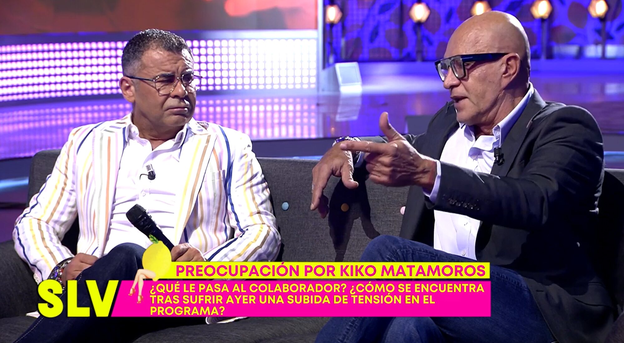 Kiko Matamoros charla con Jorge Javier sobre su subida de tensión en 'Sálvame'