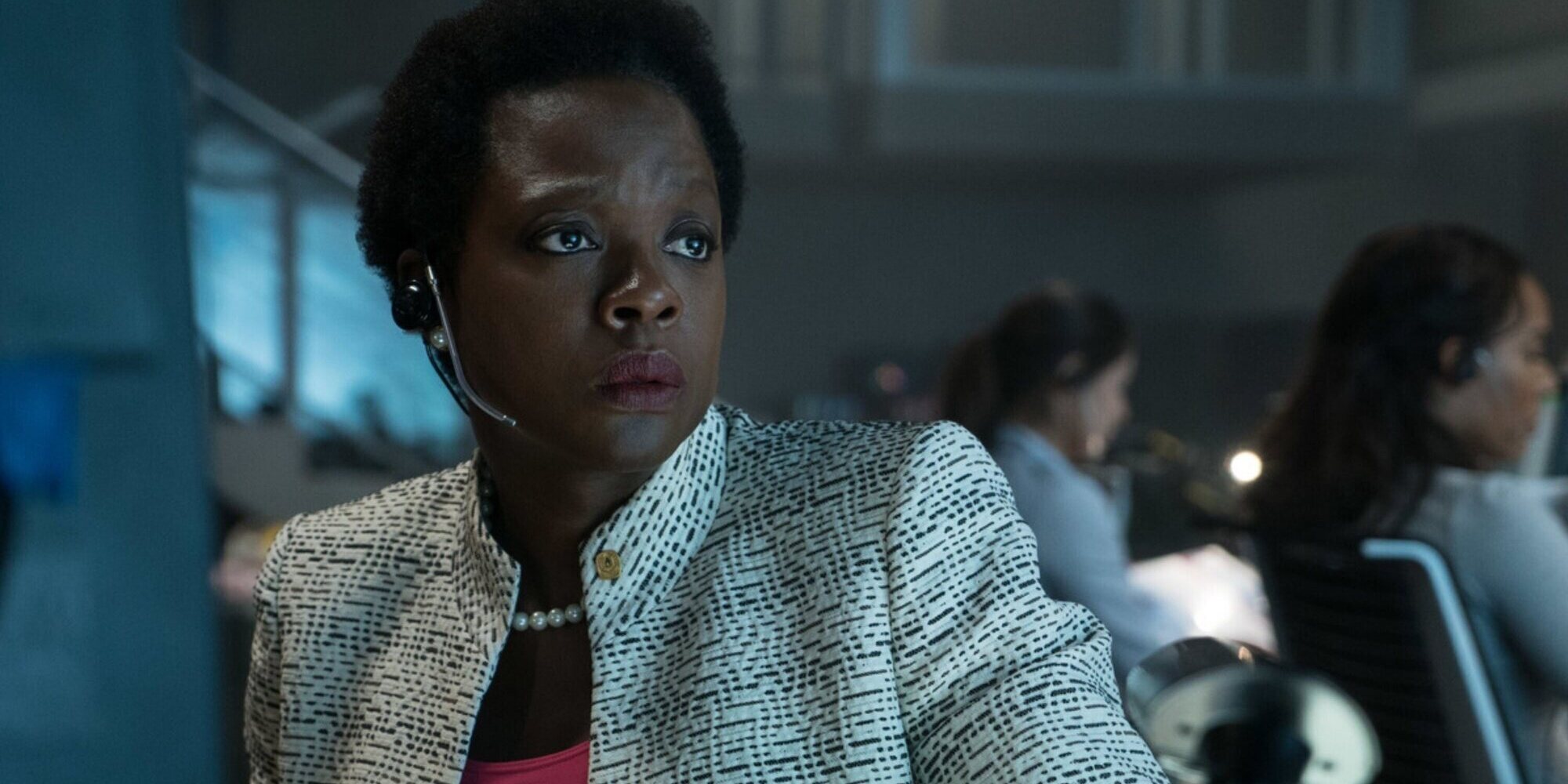 Viola Davies en el papel de Amanda Waller 