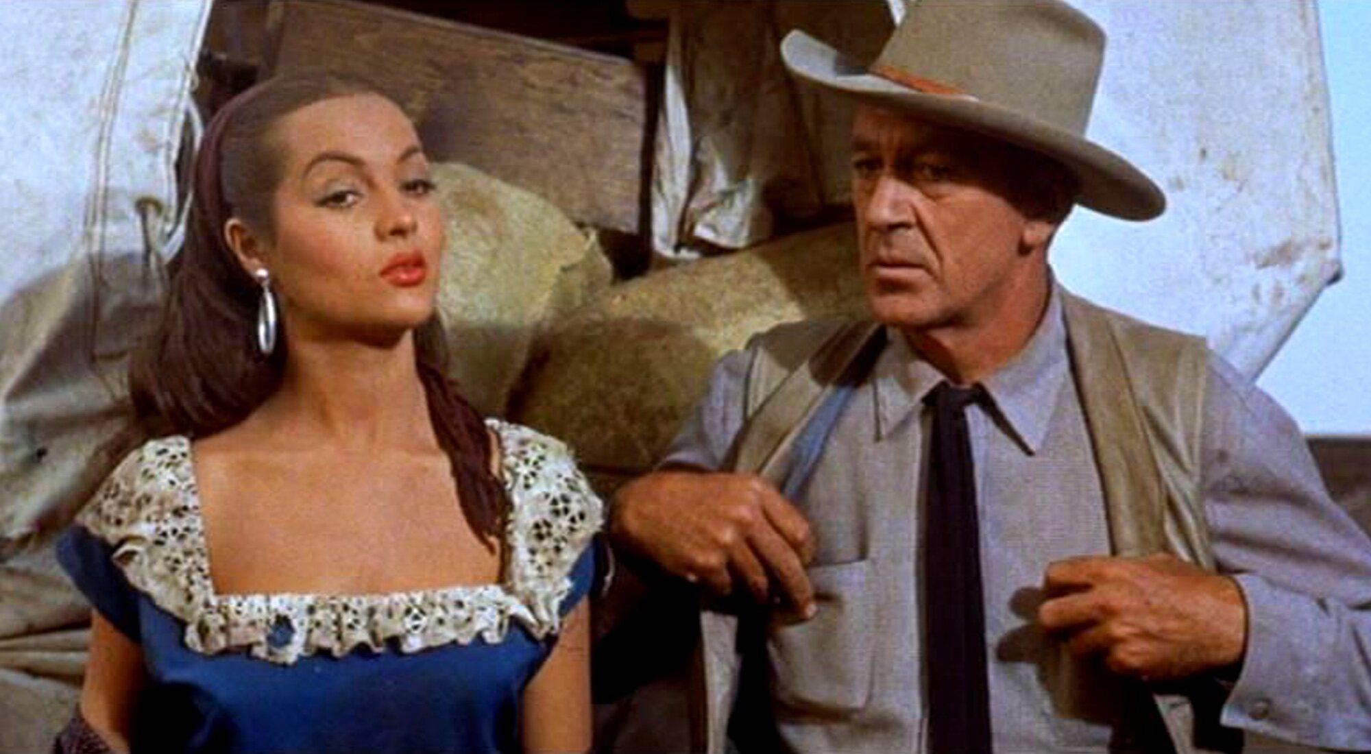 Sara Montiel y Gary Cooper en &quot;Veracruz&quot;