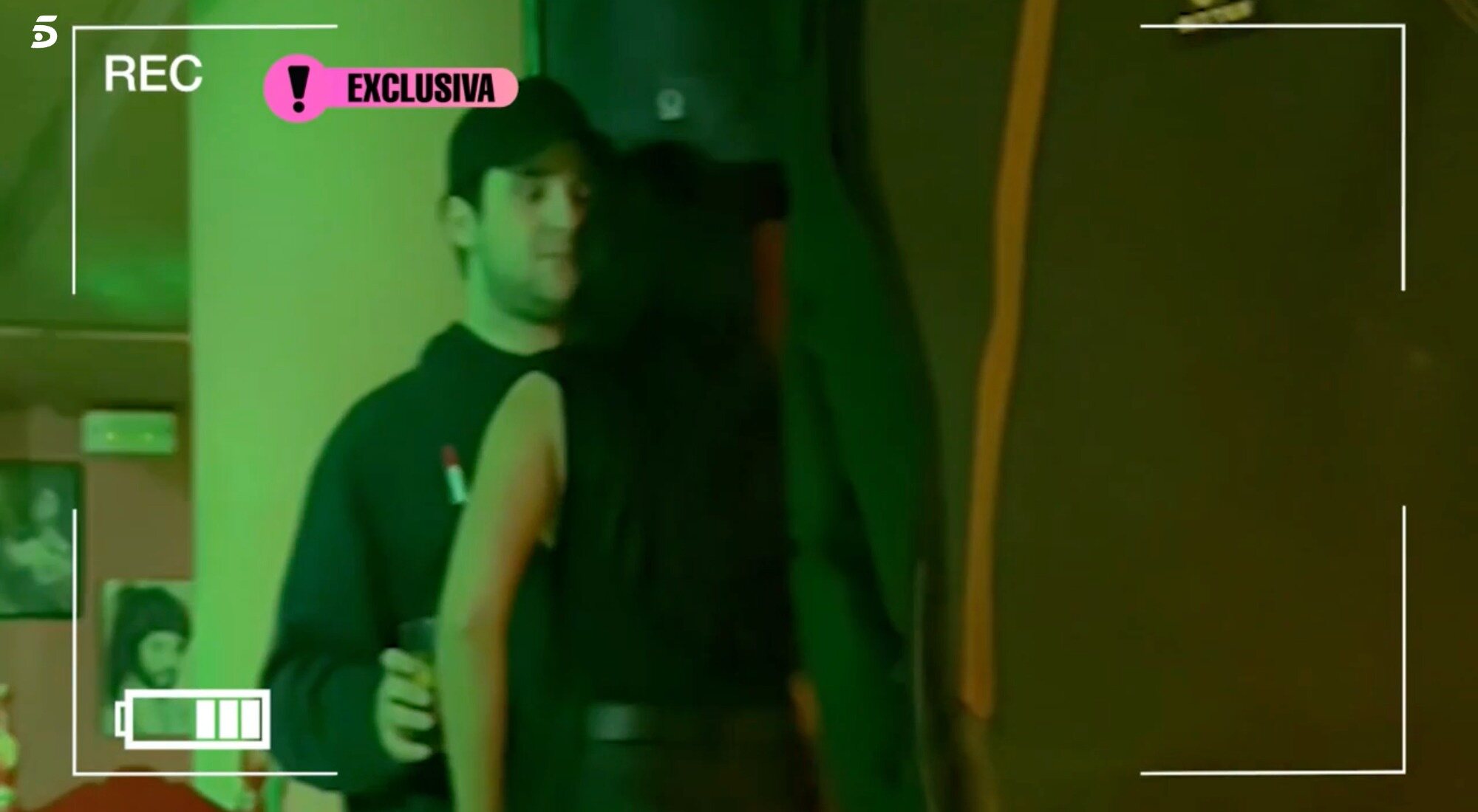 Froilán junto a Belén Perea en un local de Madrid