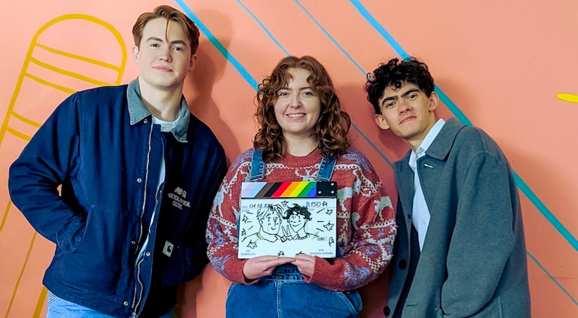 Kit Connor, Alice Oseman y Joe Locke