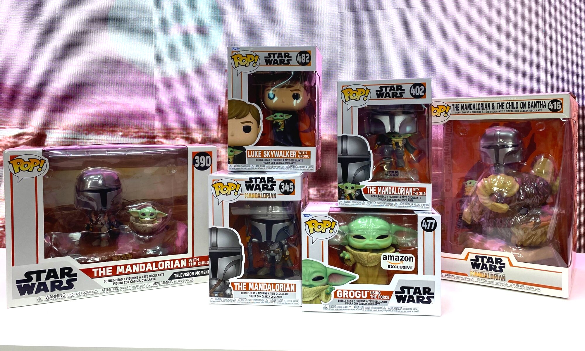 Funkos de 'The Mandalorian'