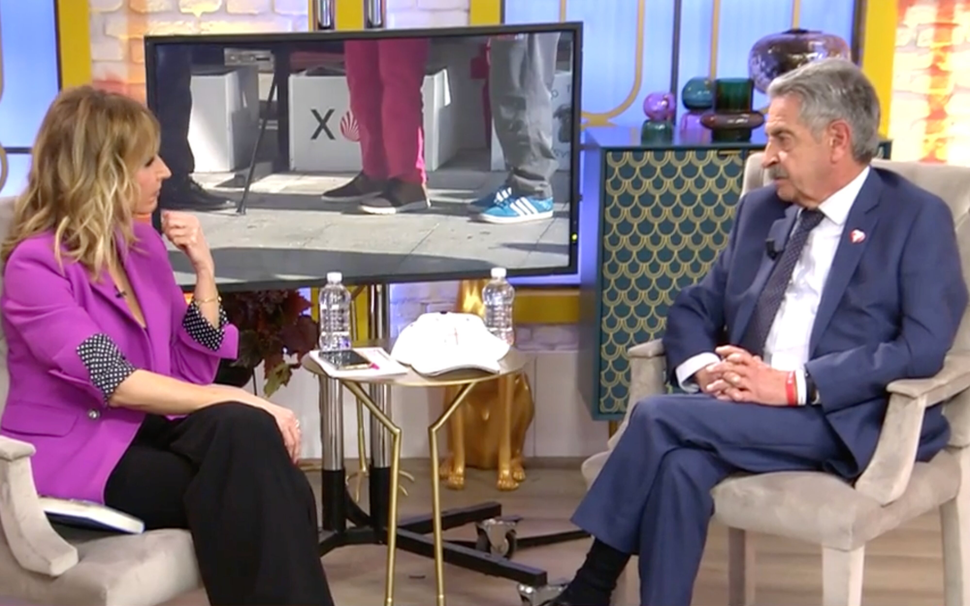 Emma García y Miguel Ángel Revilla