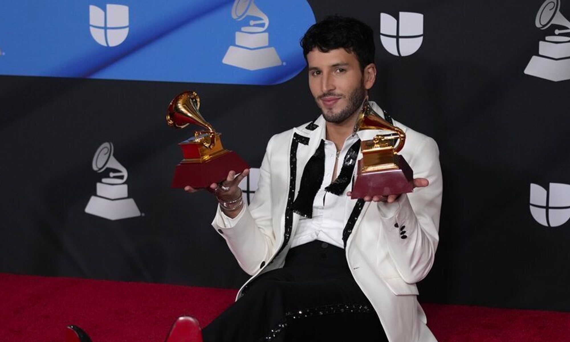 Sebastián Yatra, en los Grammy. Latin 2022