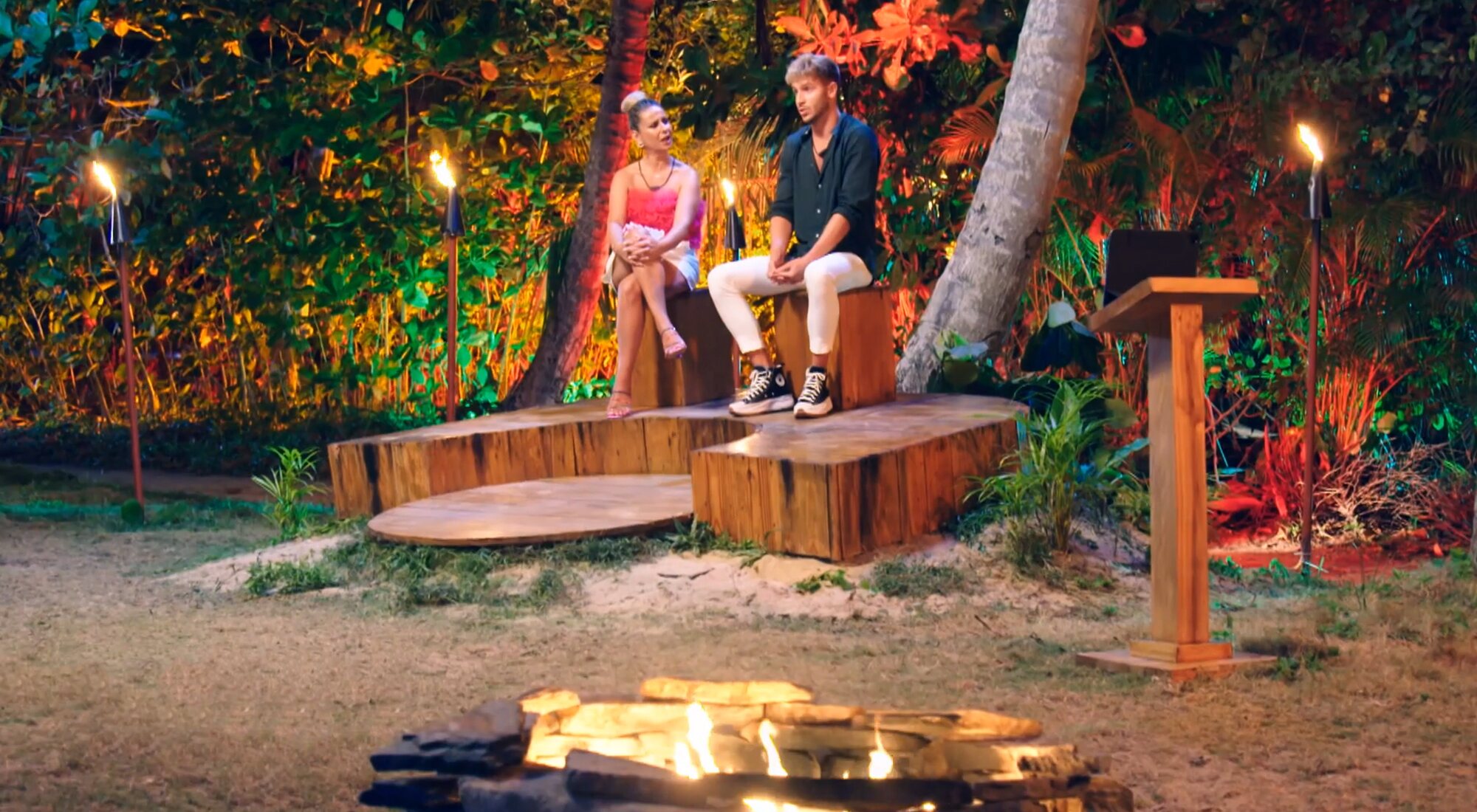 Silvia, la madre de Elena, se encuentra a solas con David en 'La isla de las tentaciones'