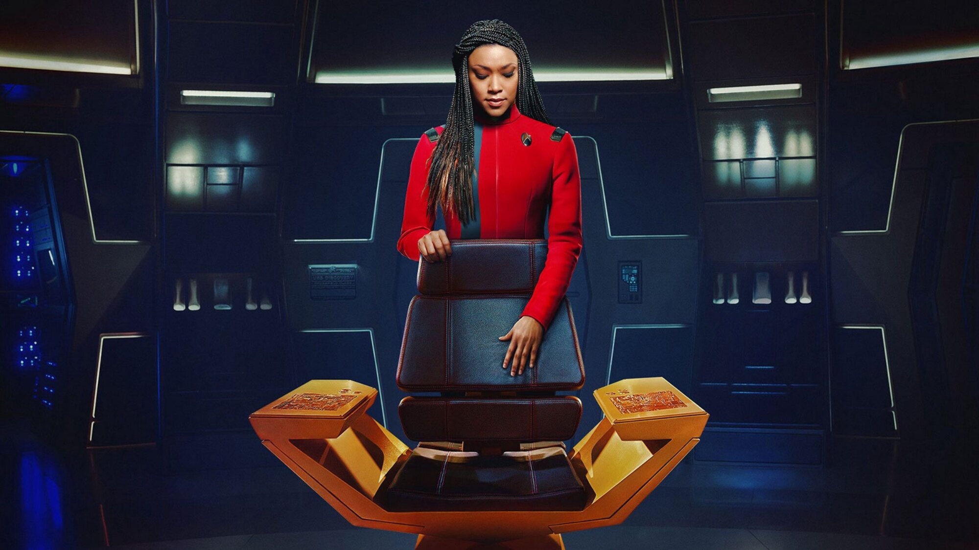 Sonequa Martin-Green como la Capitana Burnham en 'Star Trek: Discovery'