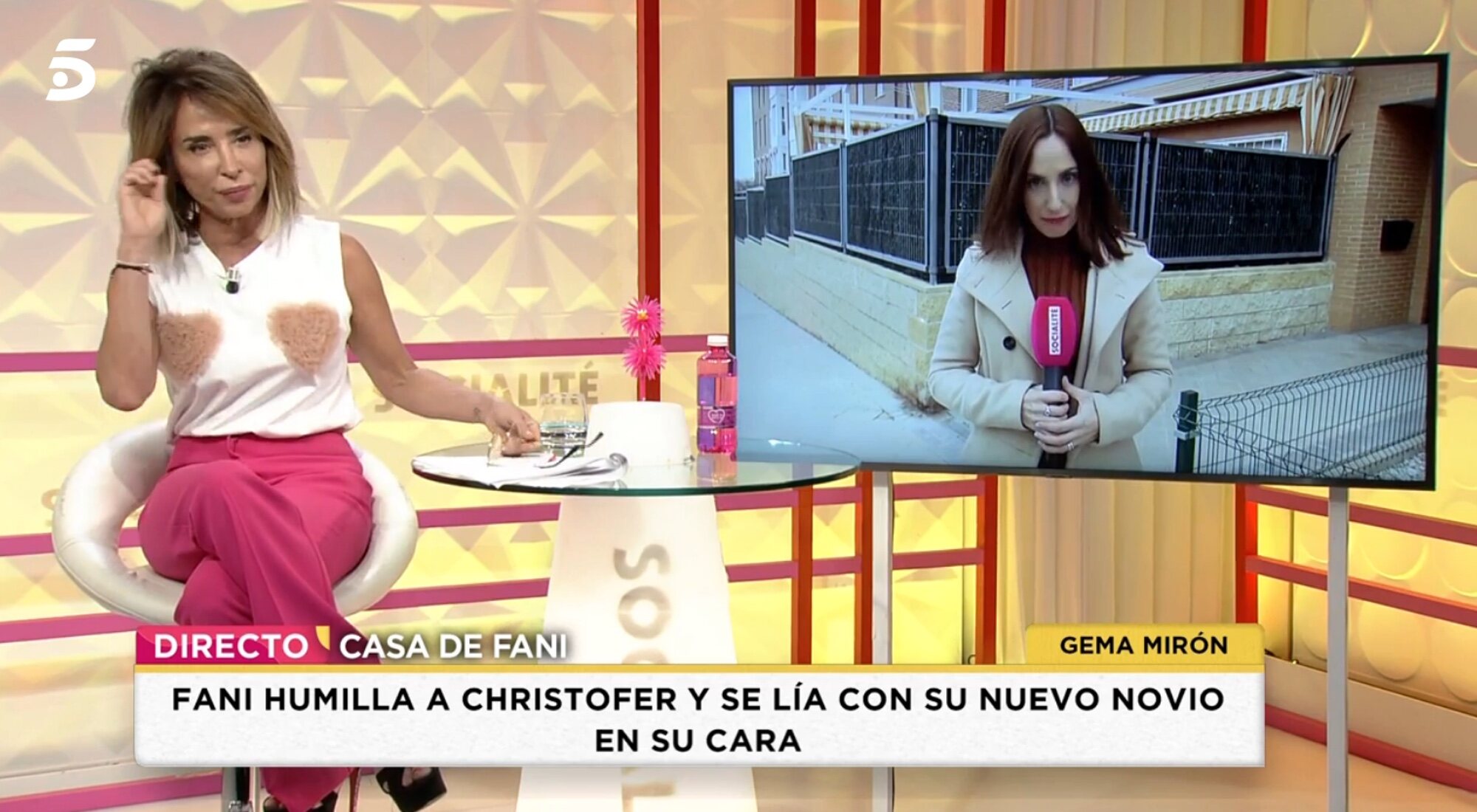 María Patiño en 'Socialité'