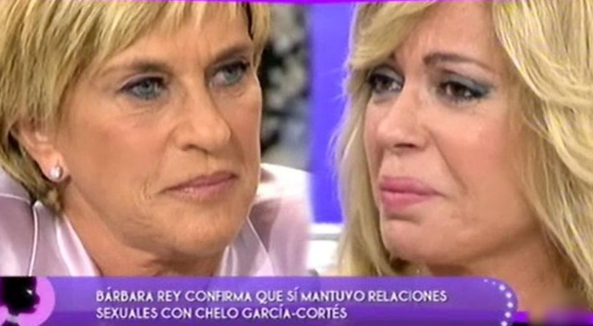 Chelo García-Cortés y Bárbara Rey en 'Deluxe'