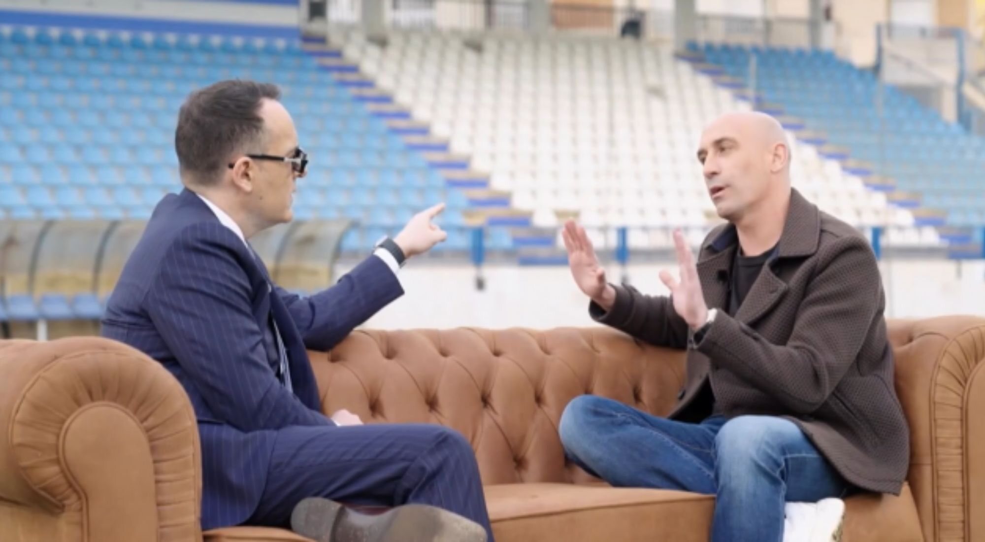 Risto Mejide y Luis Rubiales