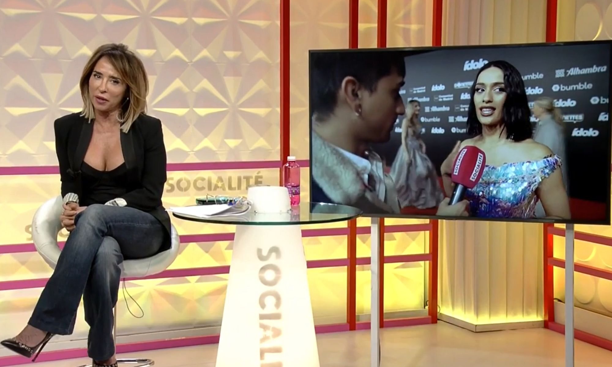 María Patiño hablando de Chanel en 'Socialité'