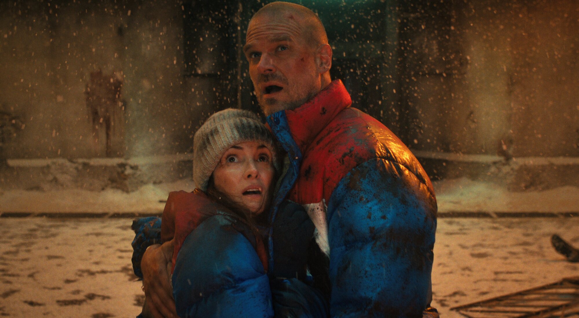 Winona Ryder y David Harbour en 'Stranger Things'