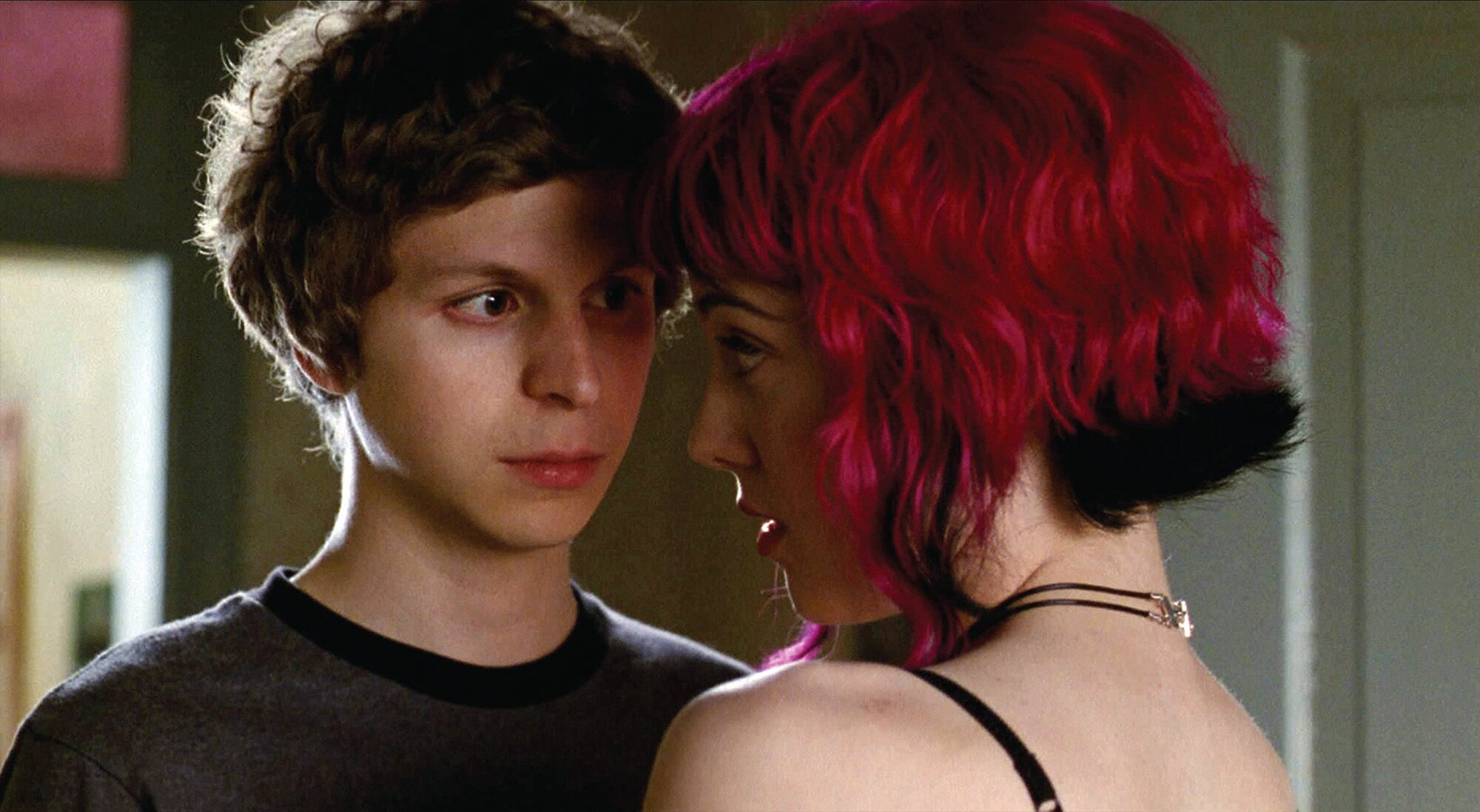 Michael Cera y Mary Elizabeth Winstead en &quot;Scott Pilgrim&quot;