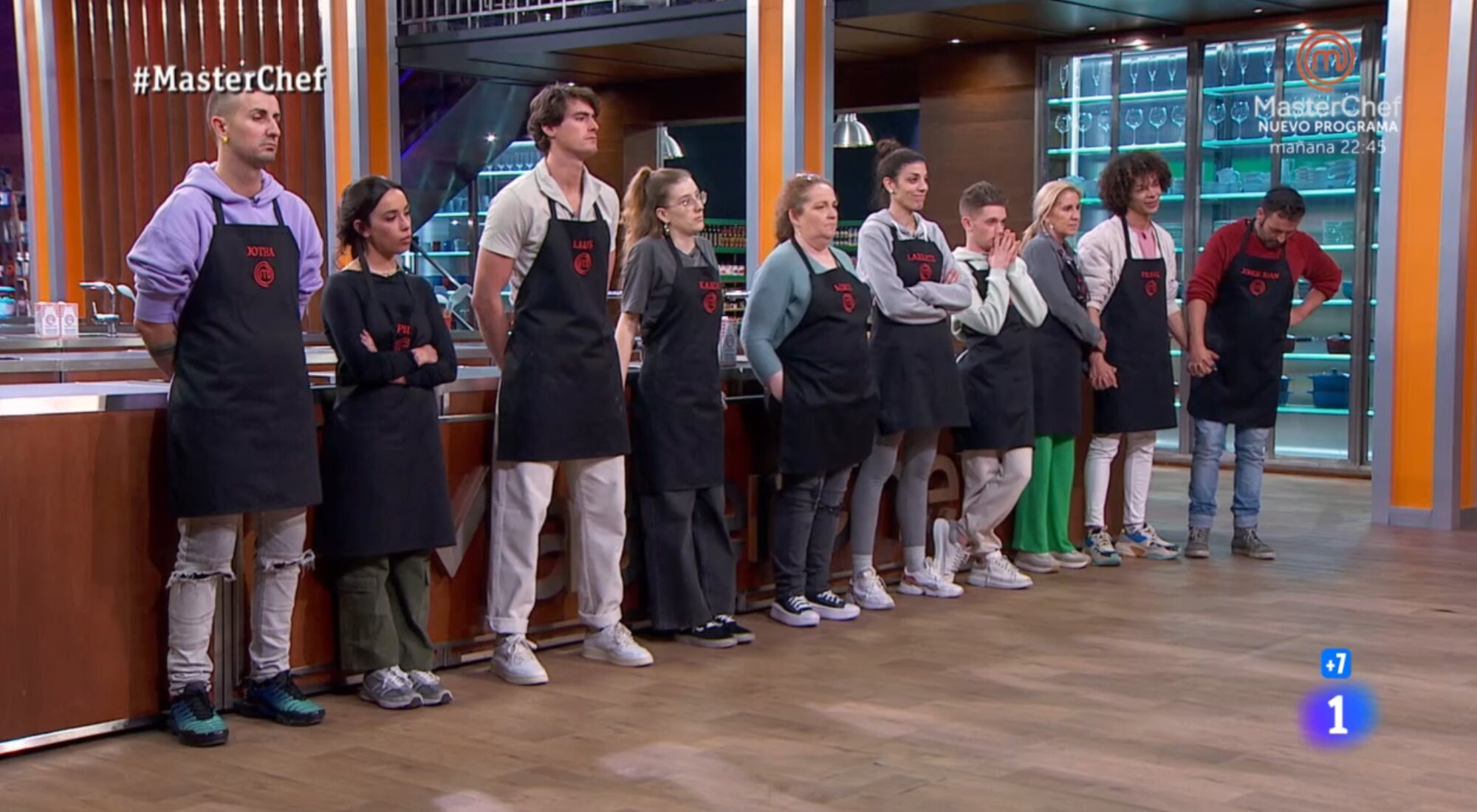 Los aspirantes de 'MasterChef 11' que se enfrentaron a la eliminatoria en la tercera entrega