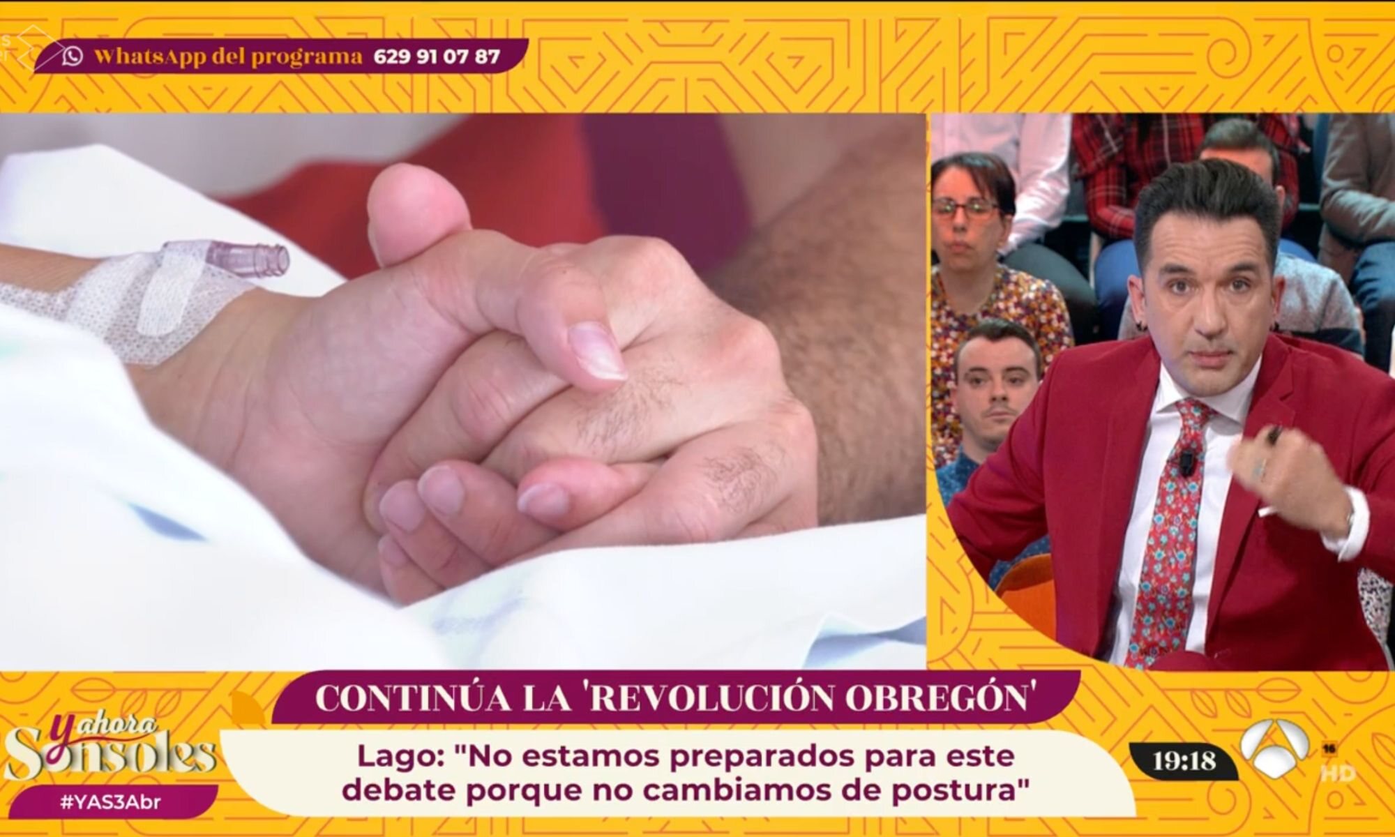 Miguel Lago en &#39;Y ahora, Sonsoles&#39;