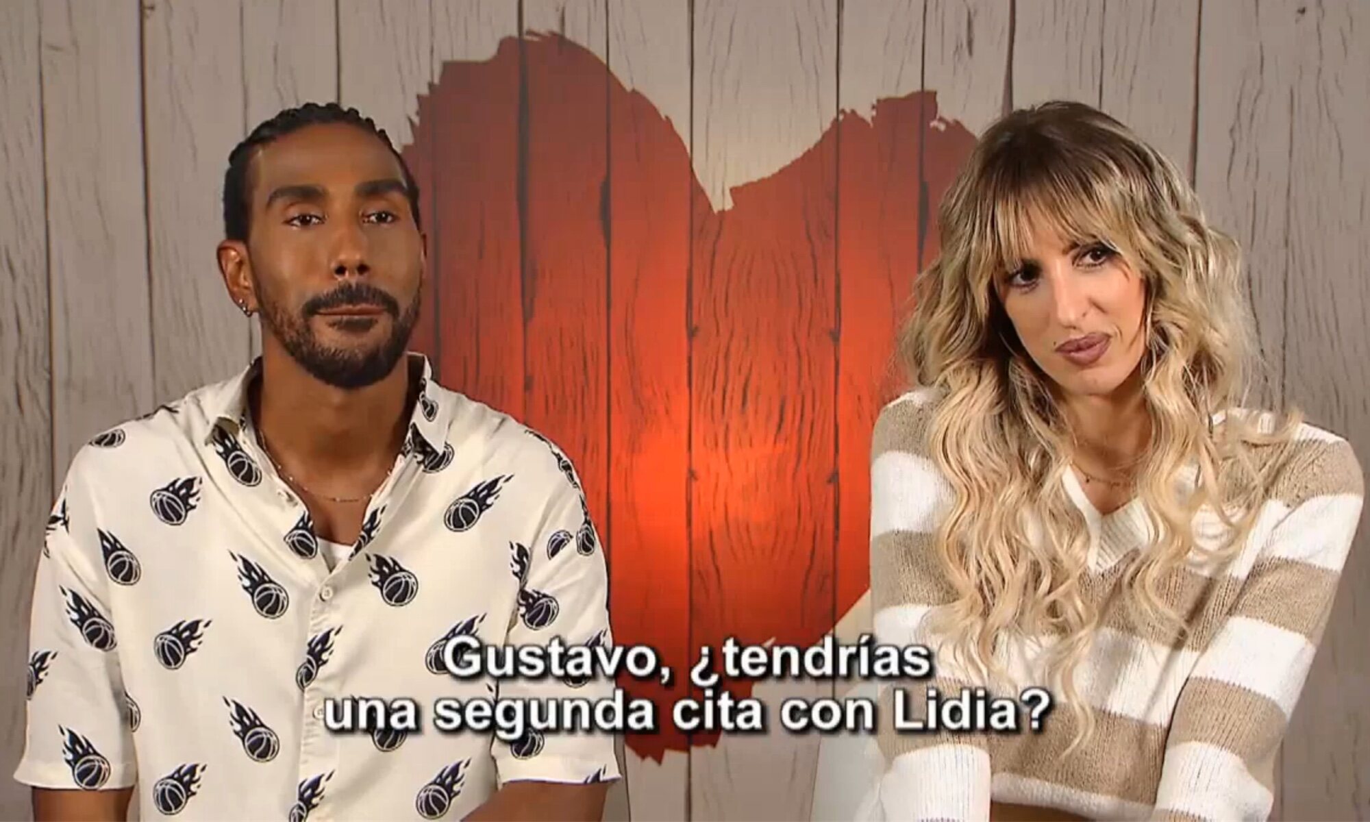 Gustavo y Lidia, en 'First Dates'