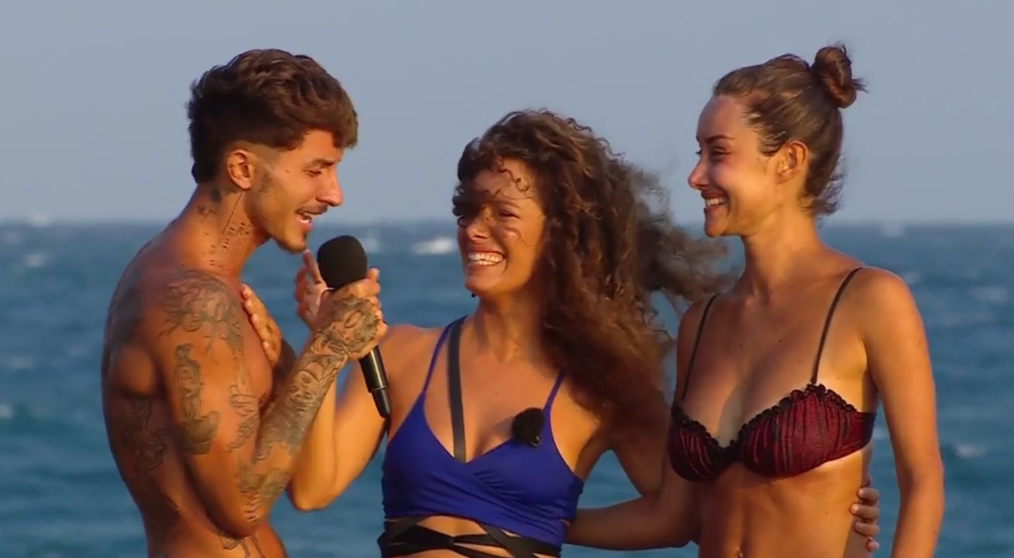 Jonan Wiergo y Adara Molinero en 'Supervivientes 2023'