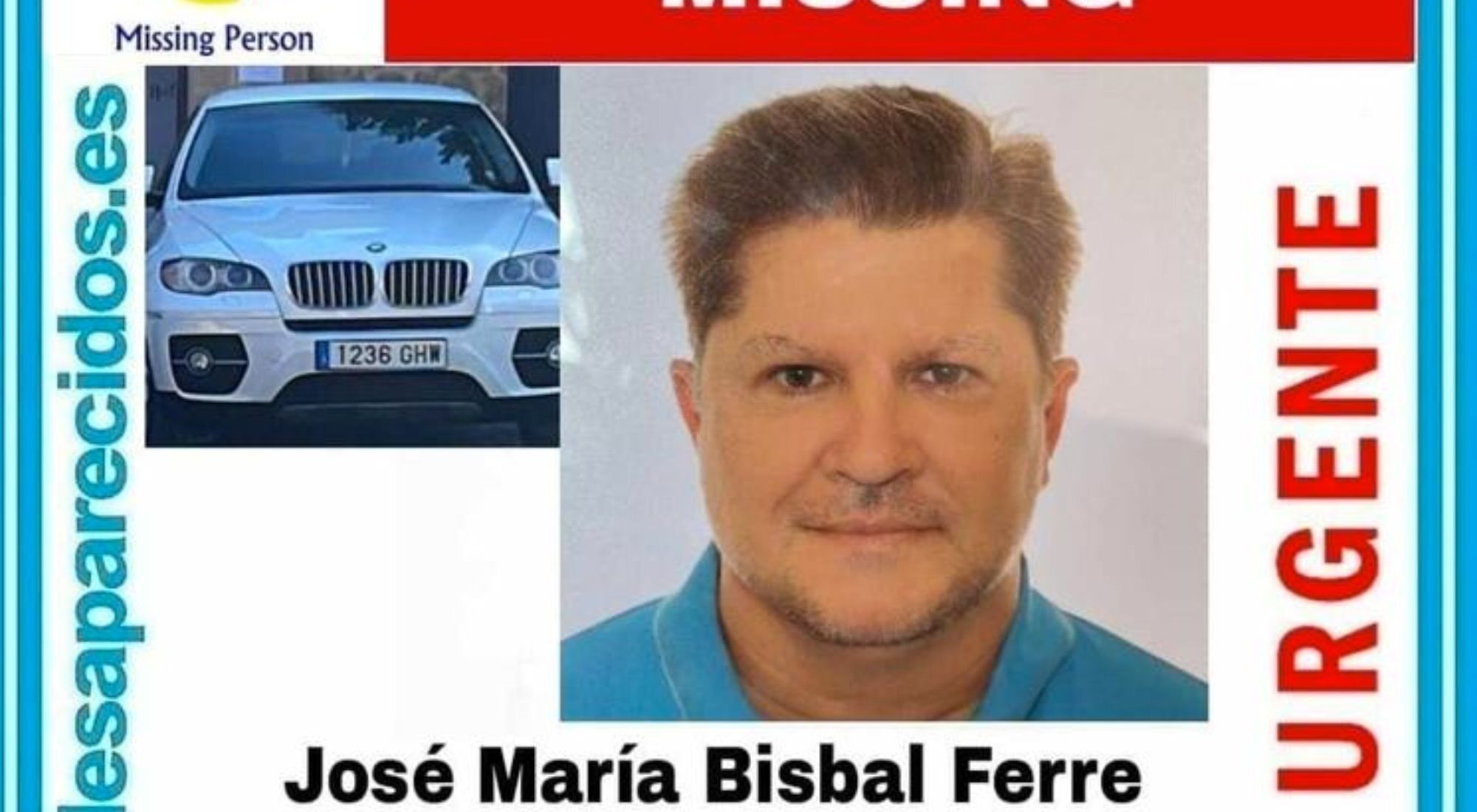 Cartel SOS Desaparecidos