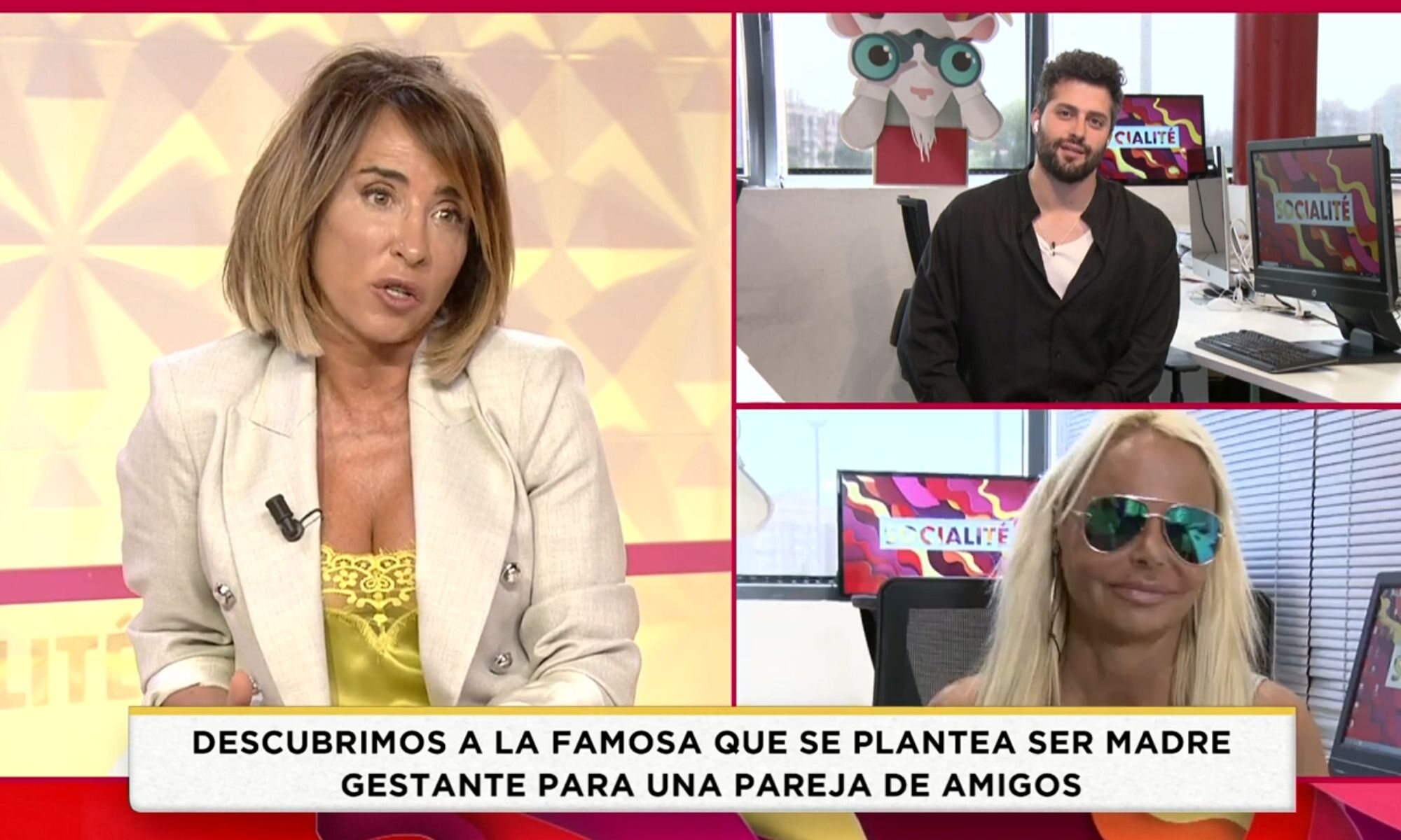 María Patiño en &#39;Socialité&#39;